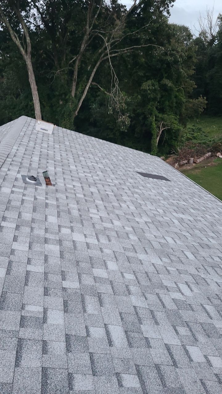 Residential Roofing Installation using Owens Corning Duration Slatestone Gray by A Plus Exterior