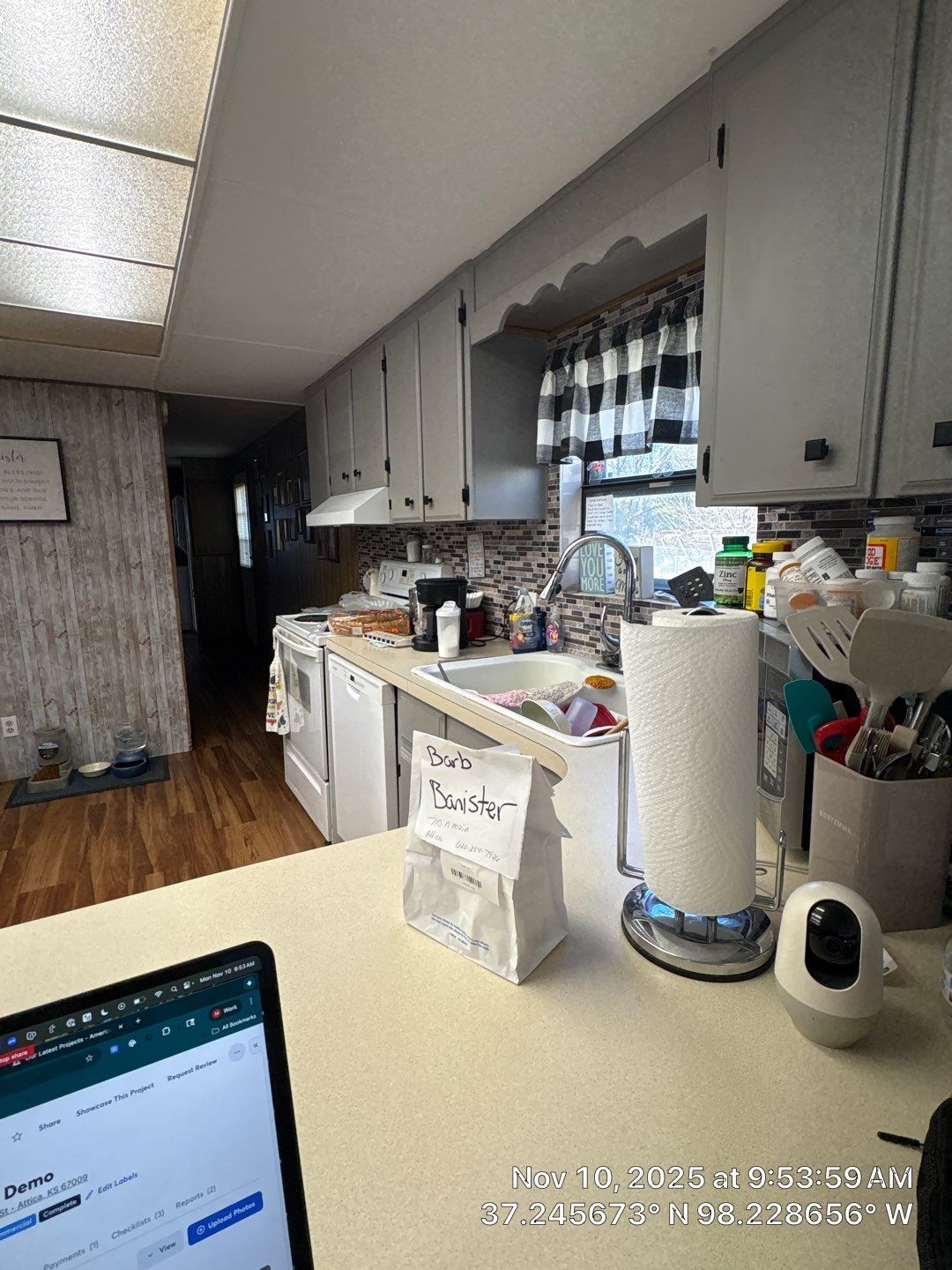 Residential Kitchen Renovation in Attica, KS by CompanyCam Sales Demo