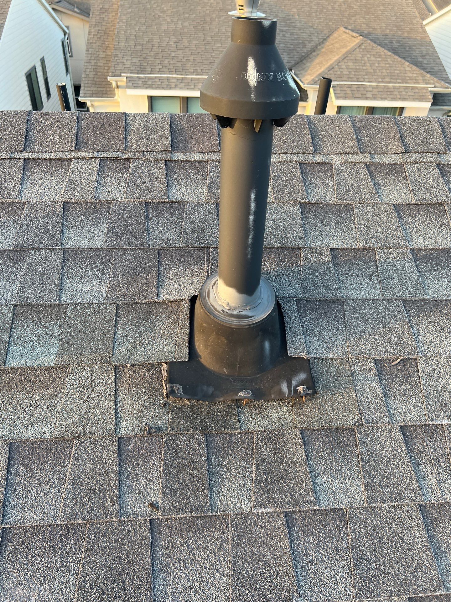 Hail Damage using Owen's Corning Duration (Lifetime) Shingles by Roof Repair Company