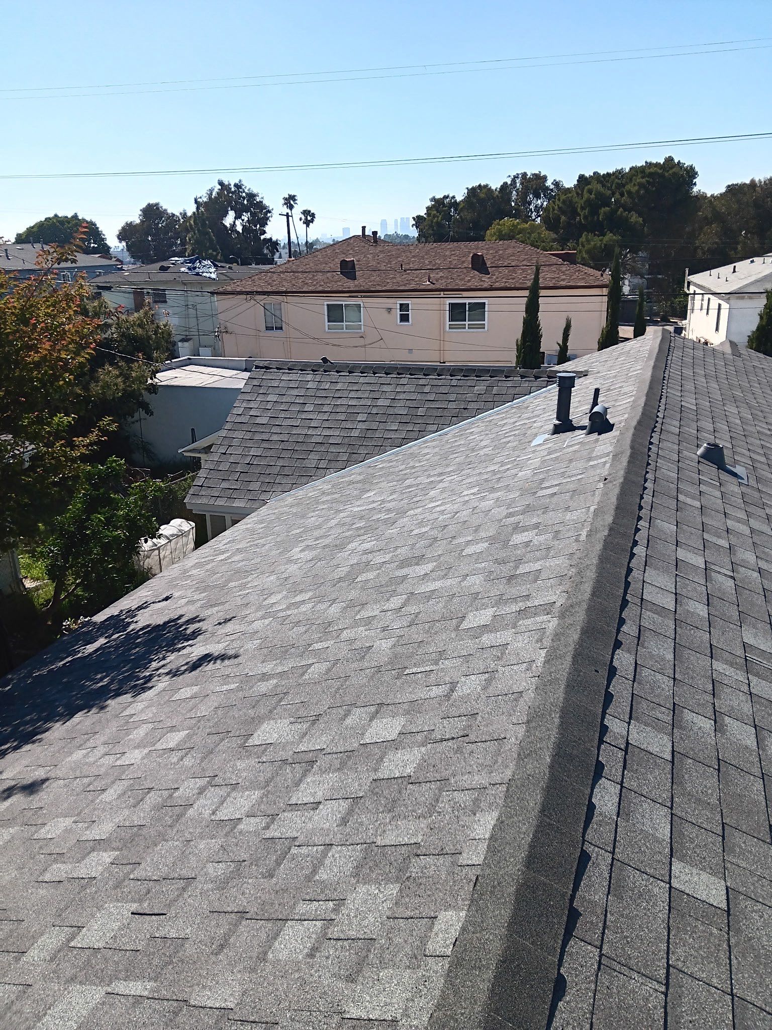 Residential project in Mid-City Los Angeles by Hull Brothers Roofing
