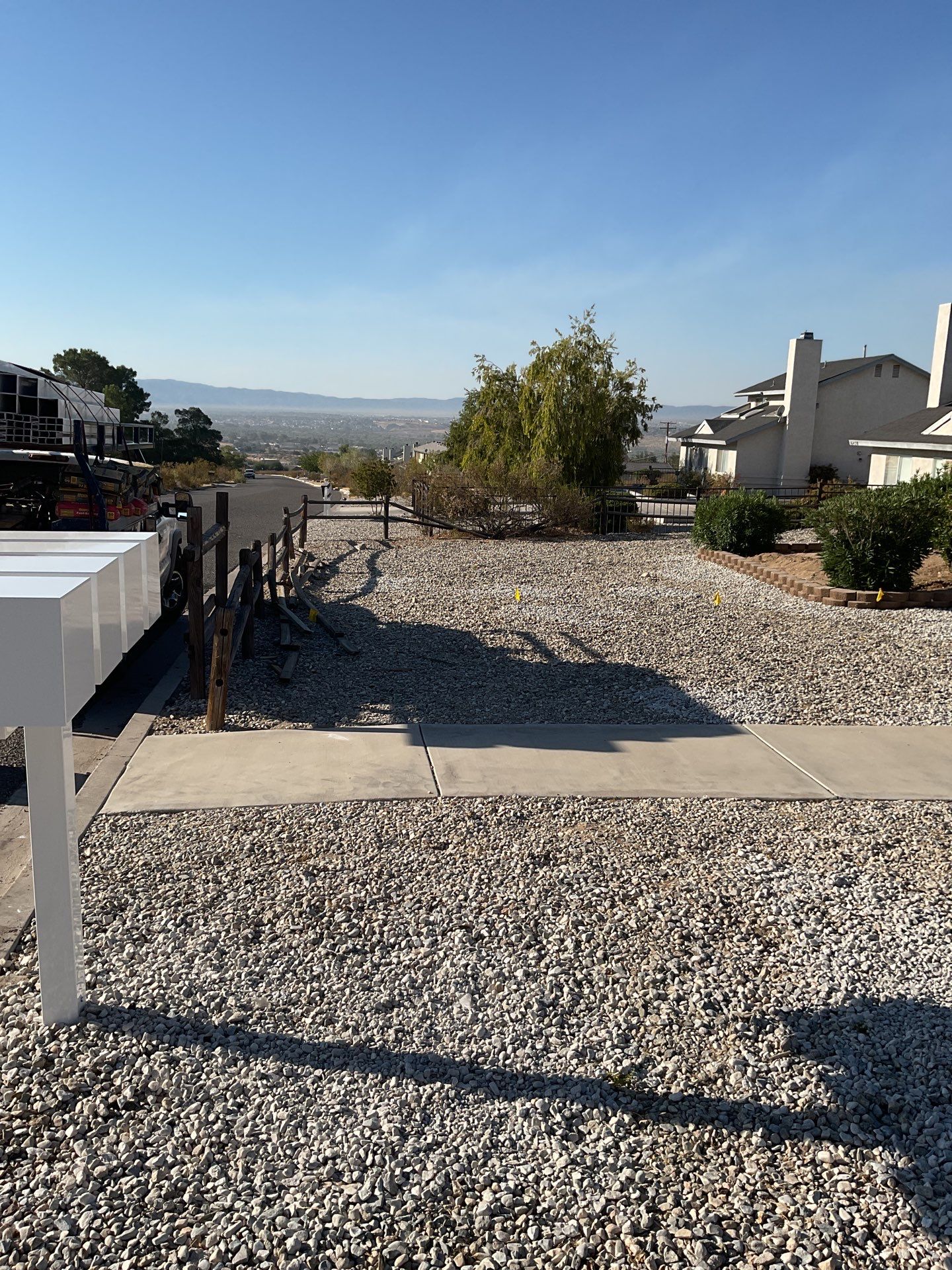 4' and 6' Privacy Vinyl with 2-Rail Ranch Style Vinyl Fence by Fence Guys Inc.