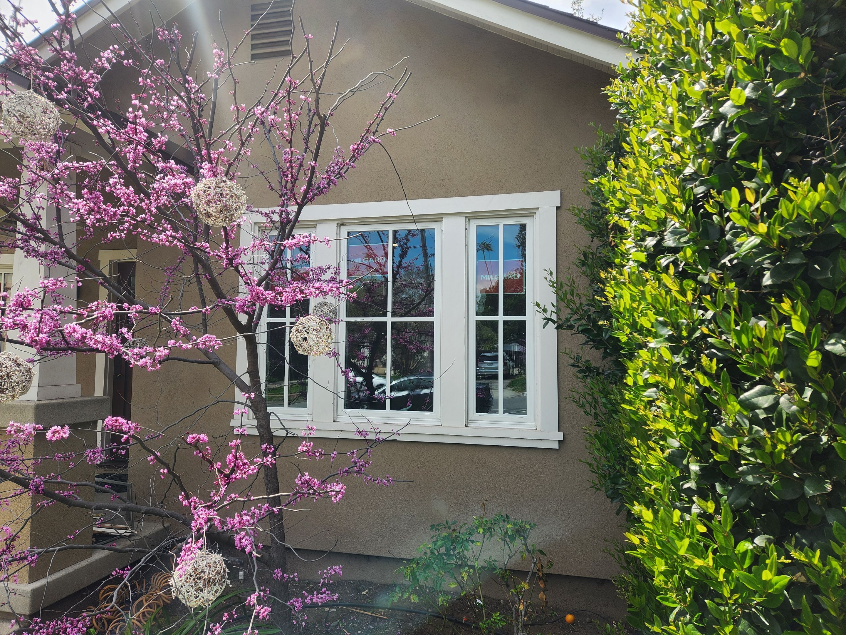 Window Installation using Milgard Ultra series, Fiberglass windows with SDL grids by American Window Company