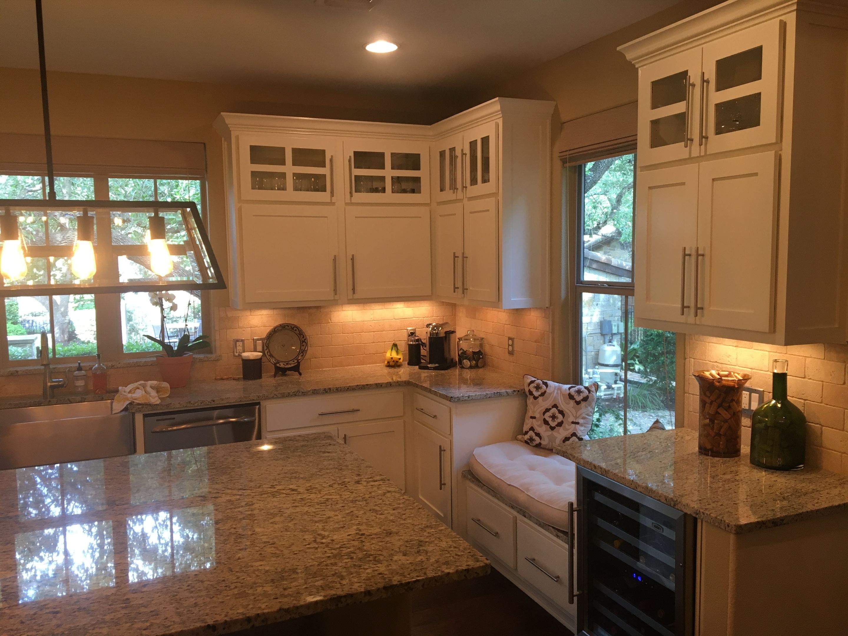 Kitchen Elegance: Transforming Spaces with a Cabinet Symphony of Brightness and Style! by 360 Painting Central Texas 