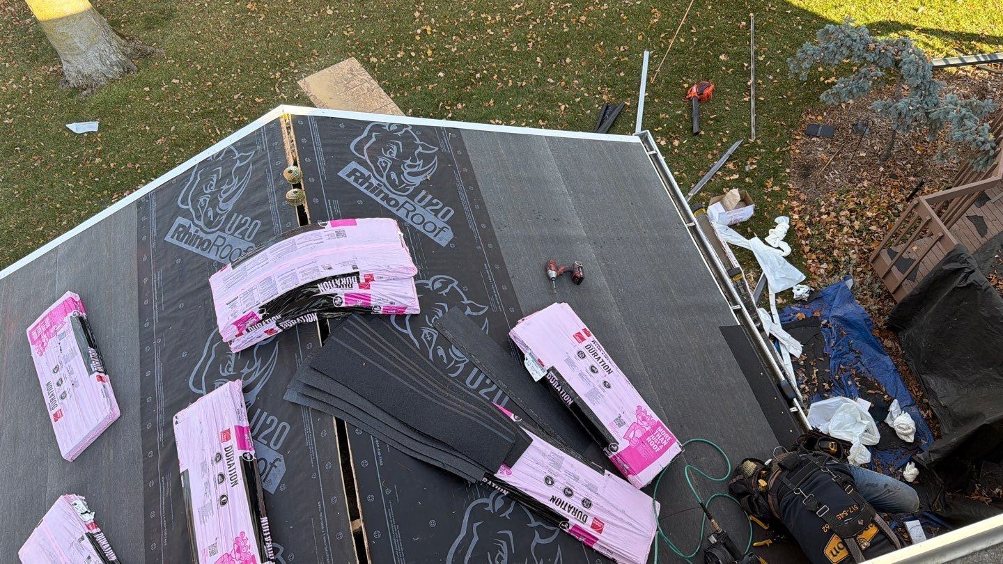 Roof Replacement using Owens Corning Onyx Black by 180 Contractors