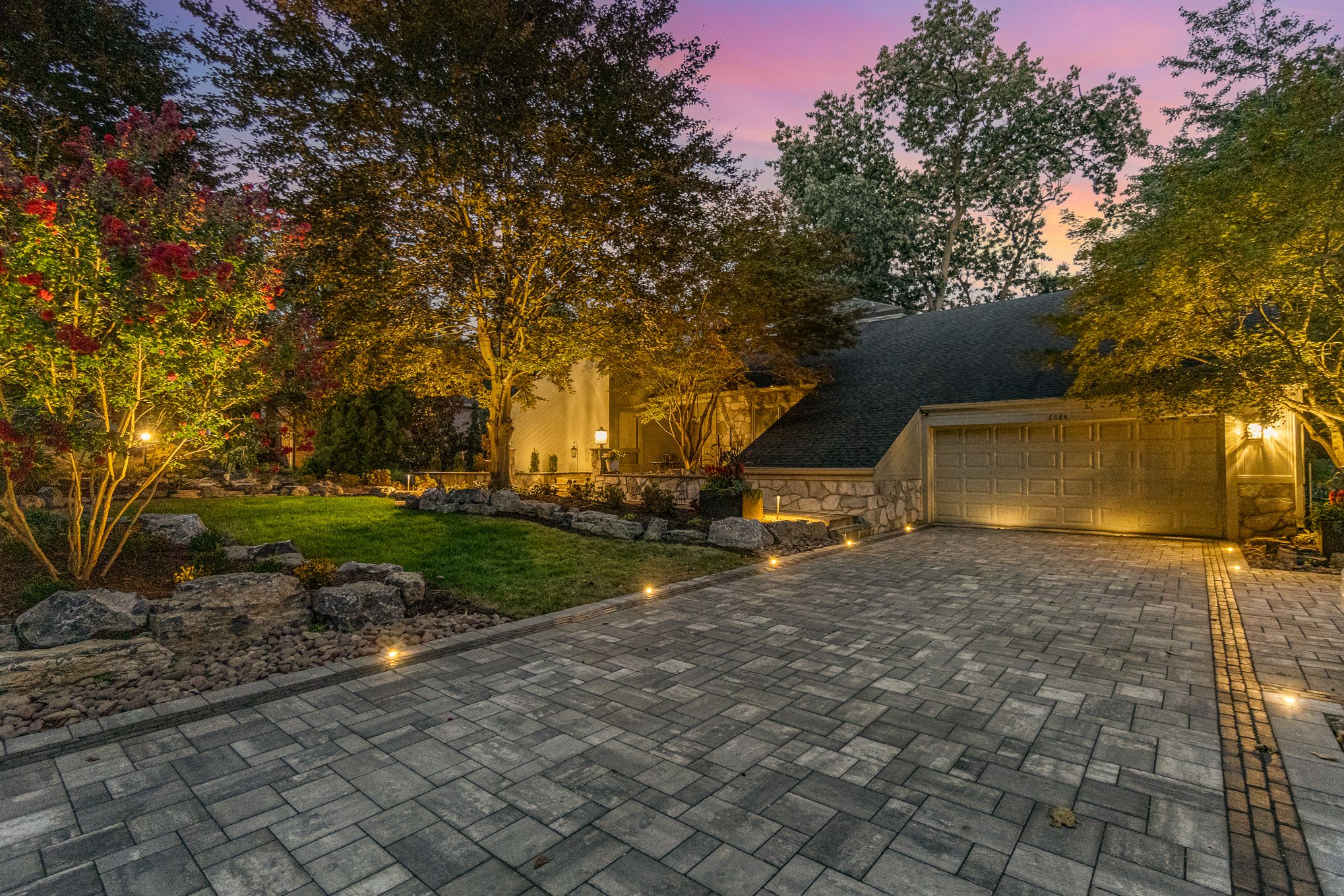 Penn National Project by Potted Luck Landscape