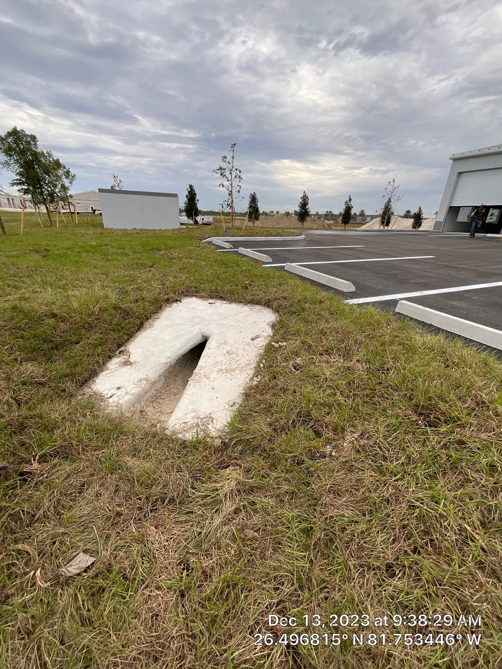 New Construction Storm Drain System Cleaning by APS Power & Water