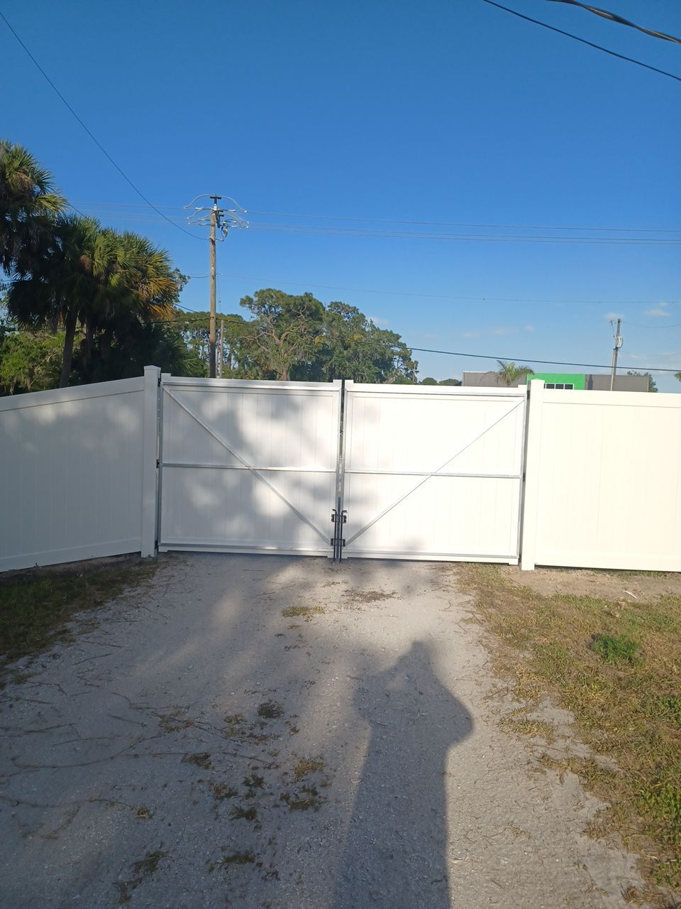 Bradenton, FL 6ft. Tall White Vinyl Privacy Fence by Asap fence and gates, LLC