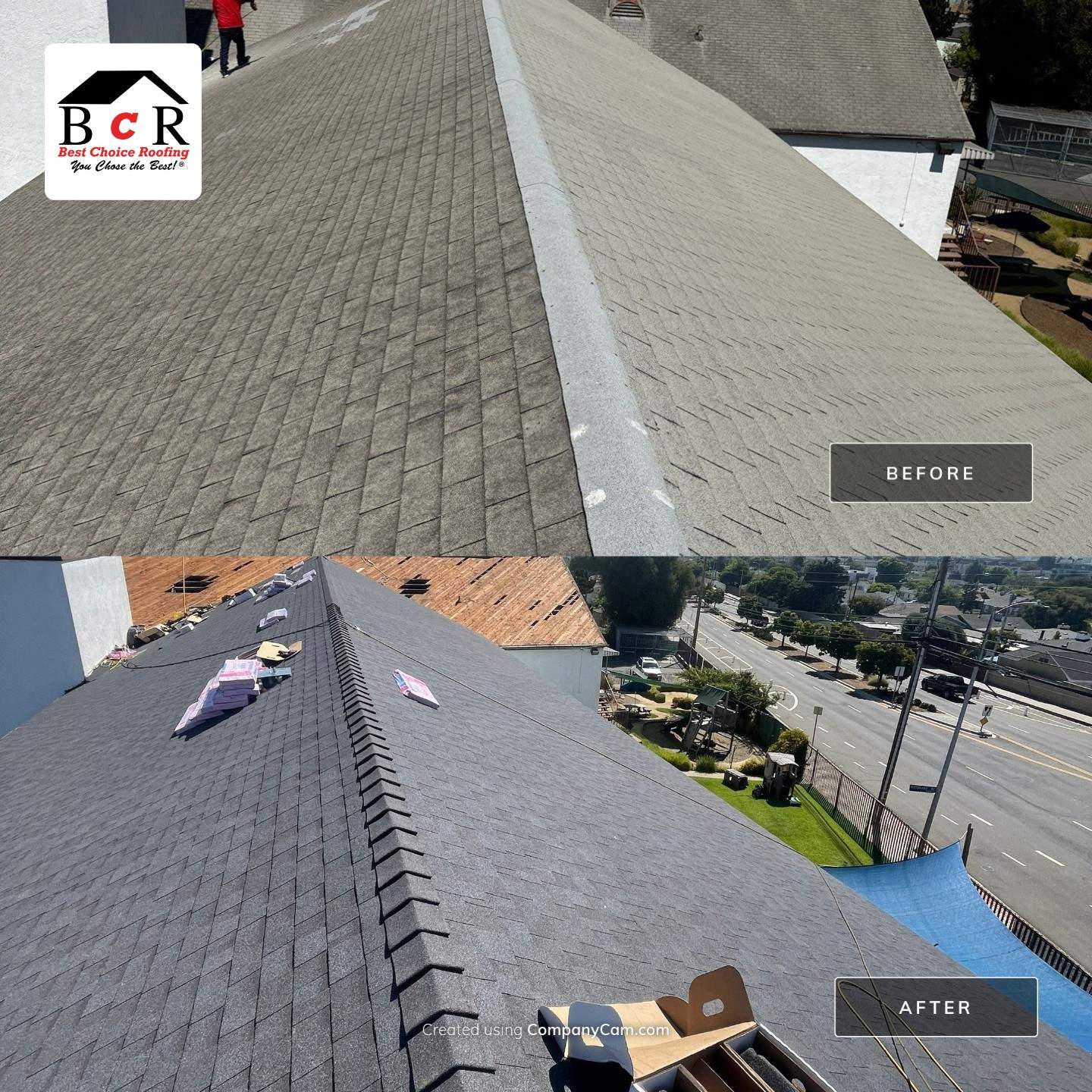 Cornerstone Church Reroof by Best Choice Roofing Los Angeles