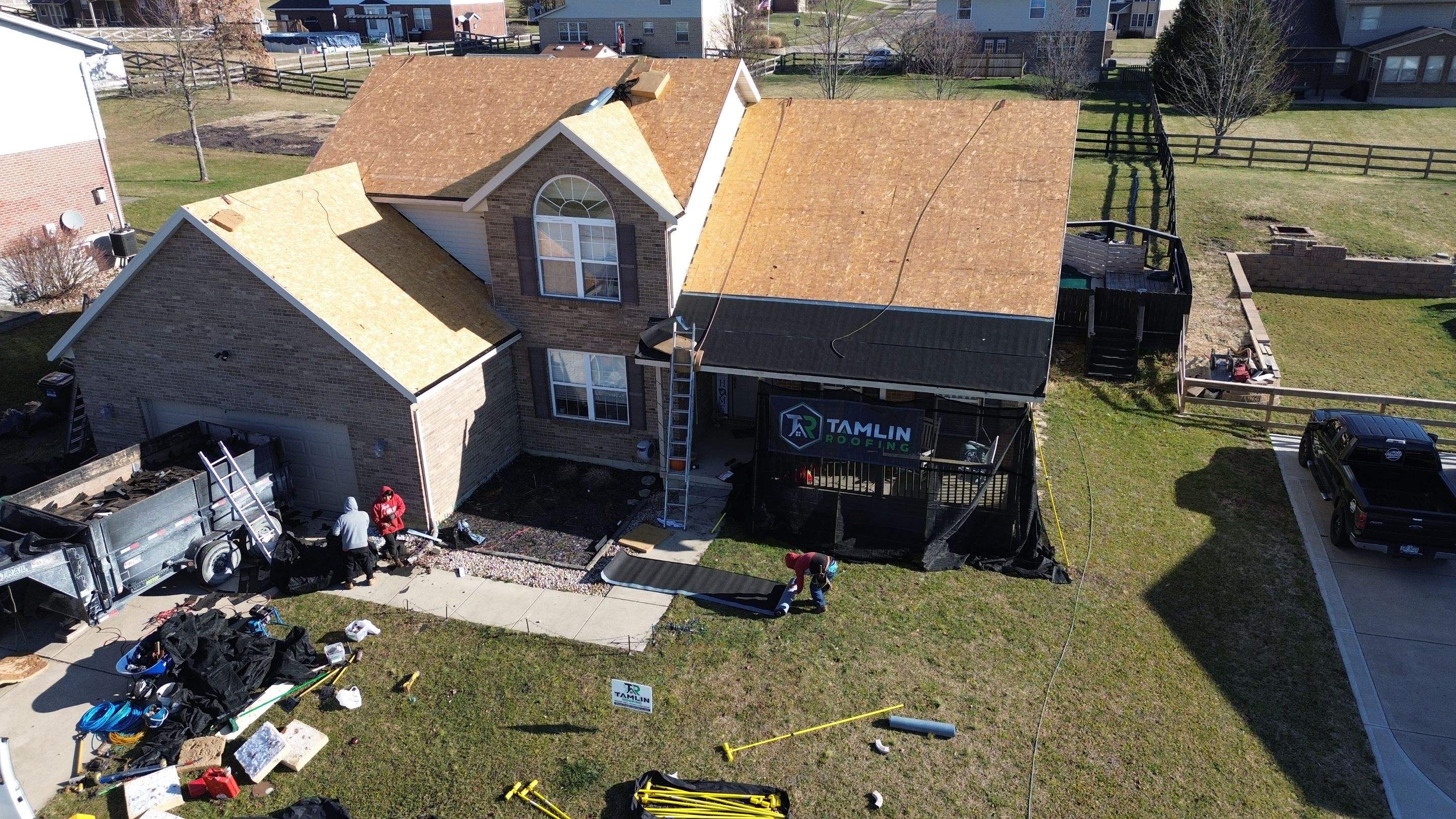West Hamilton - Pristine Black & Gutters by Tamlin Roofing