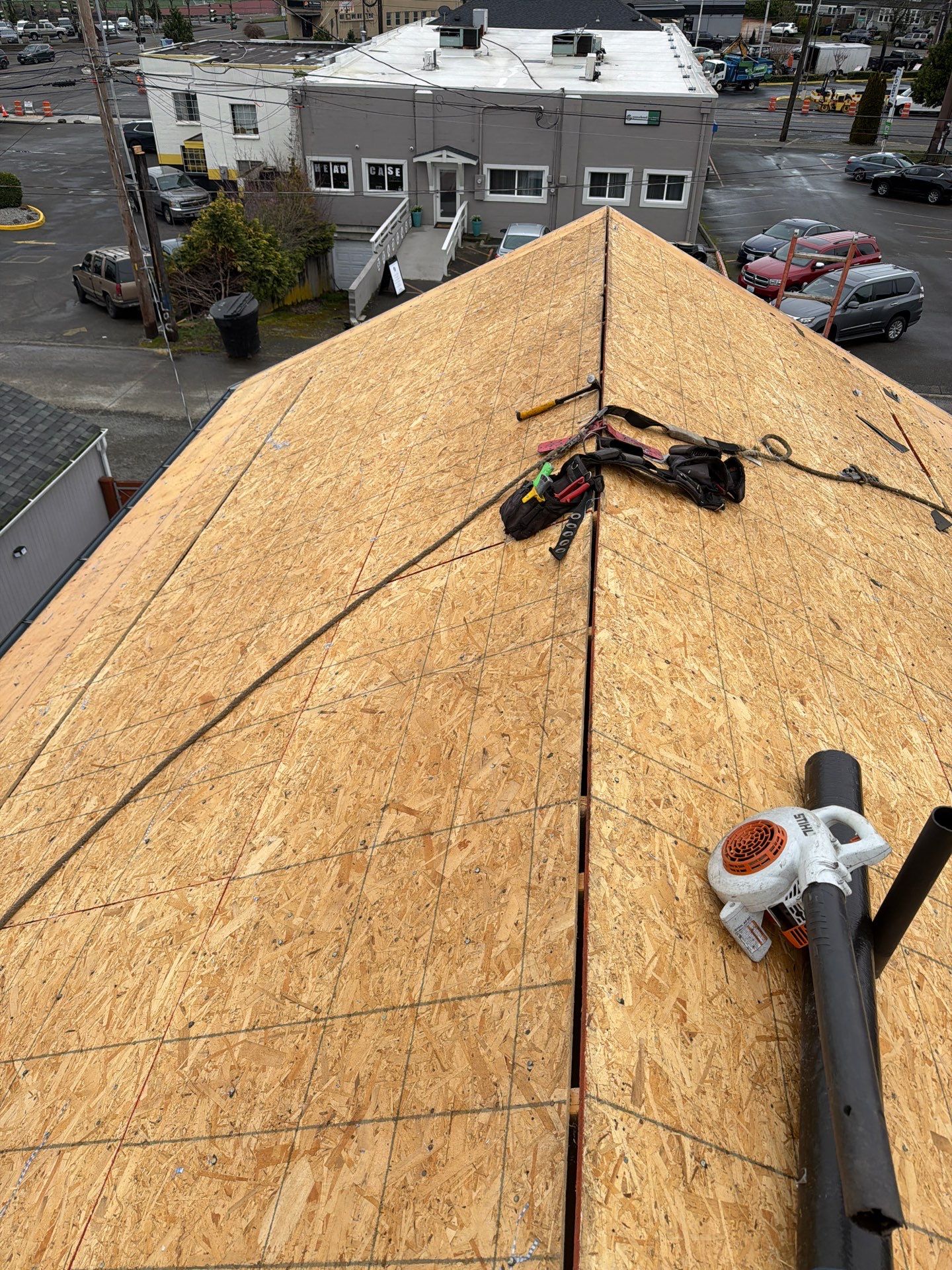 Residential Roofing Installation using GAF UHDZ Shingles by Roofing Formula LLC