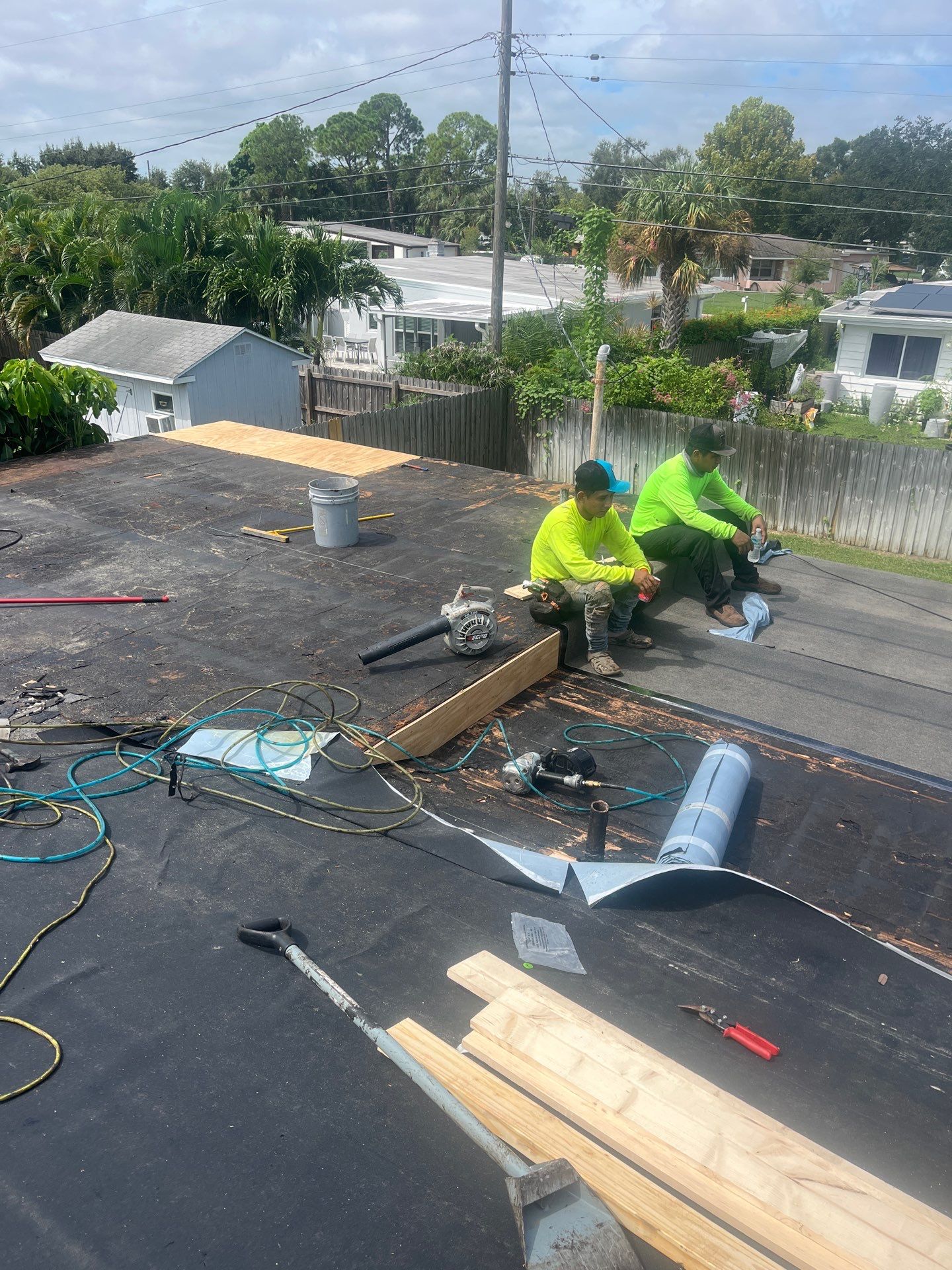 Project in St. Petersburg 33702 by Mitchell Roofing Company LLC