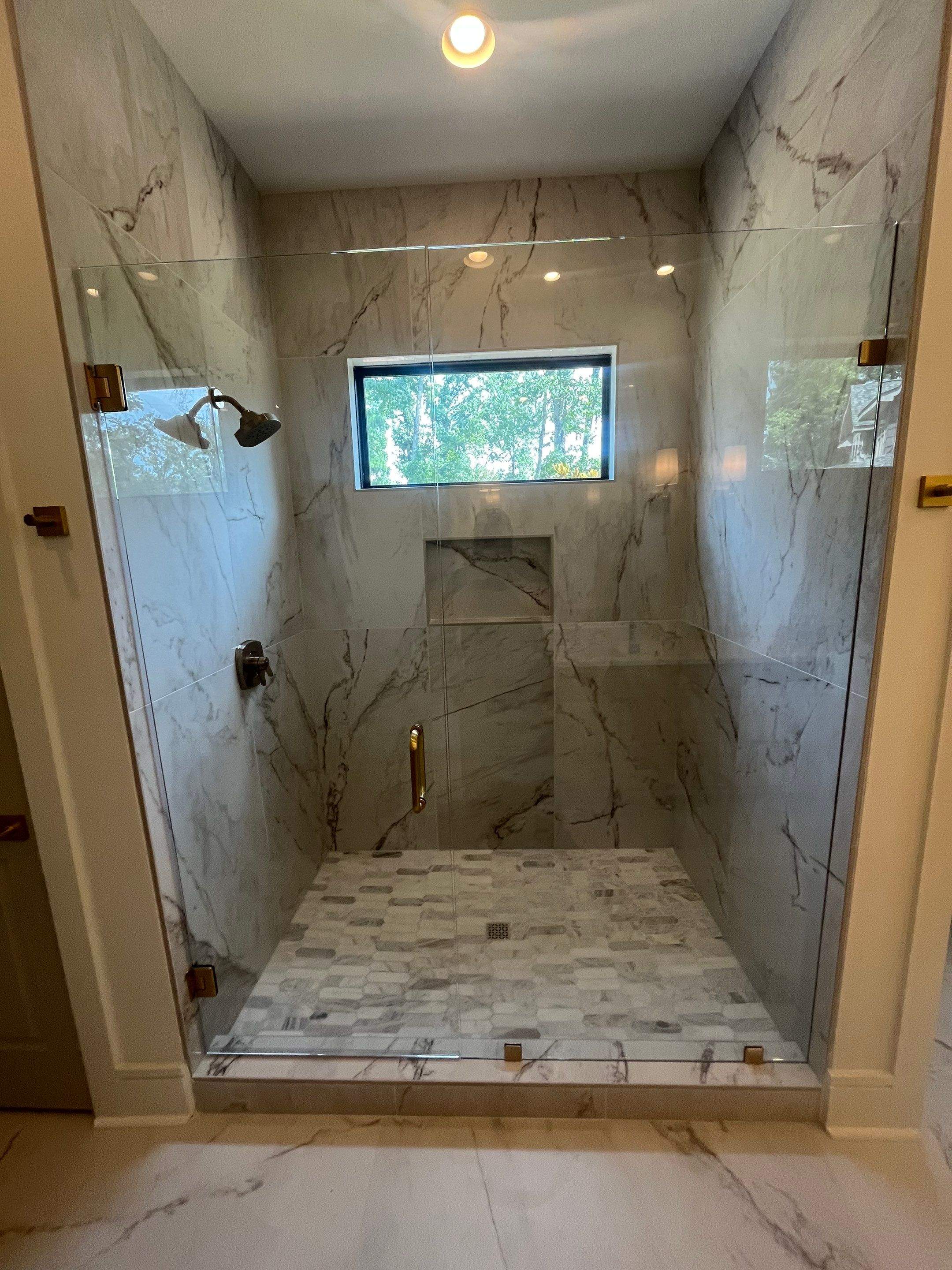 Shower Pictures by Custom Glass Service