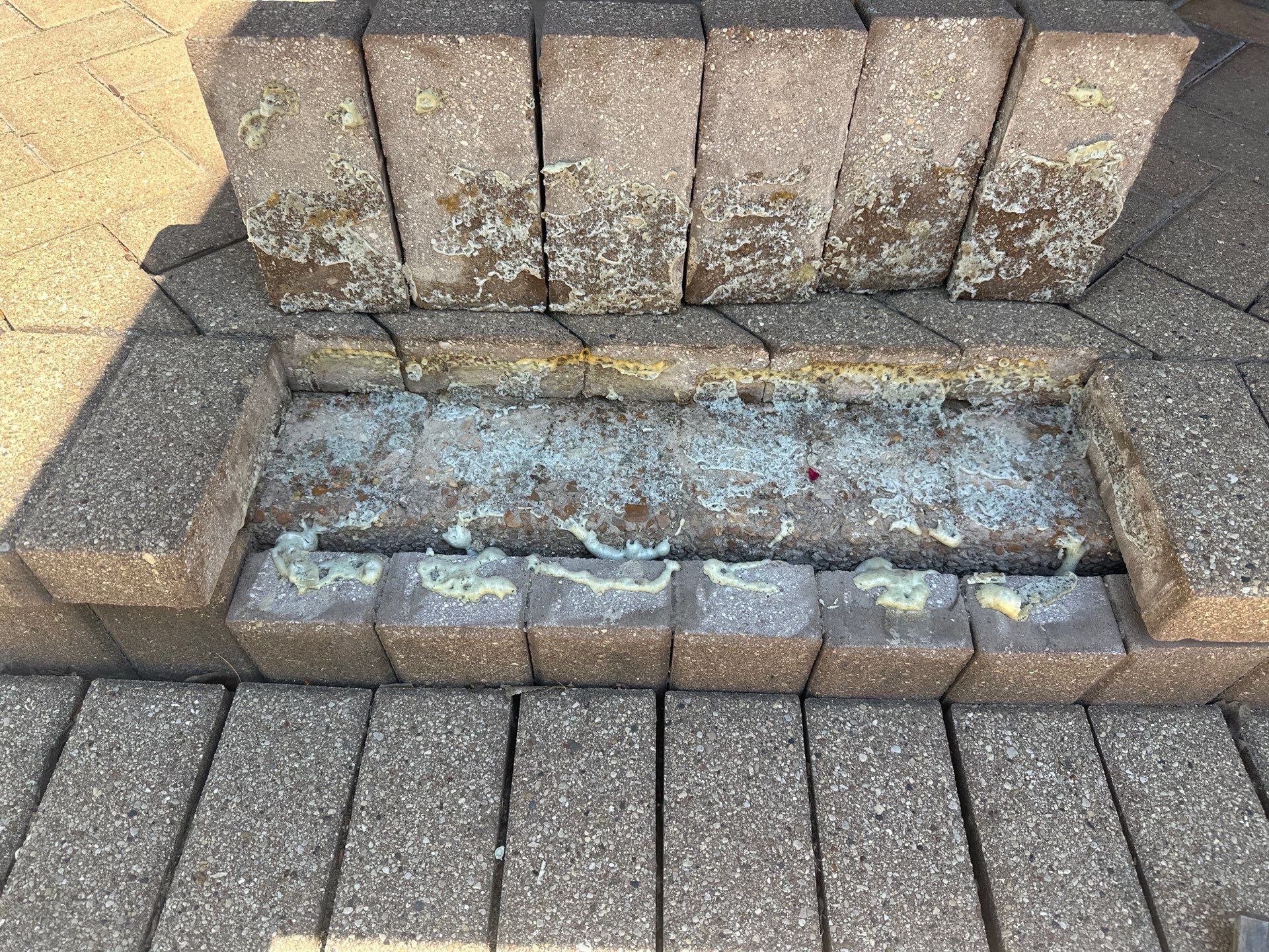 Brick paver repair, cleaning and sealing by Northern Power Washing LLC.