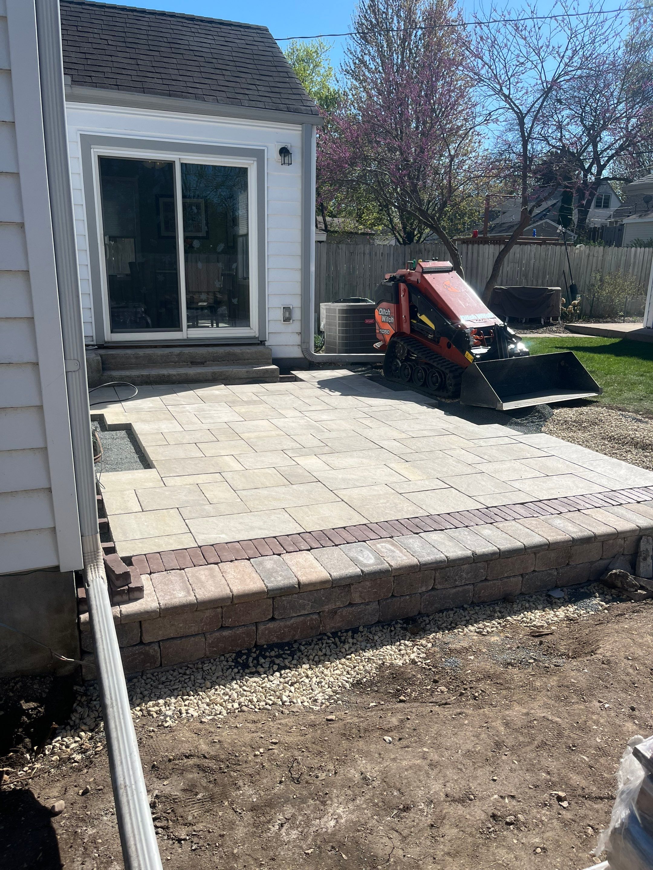 Paver Patio in Saint Louis Park by Sota landscaping