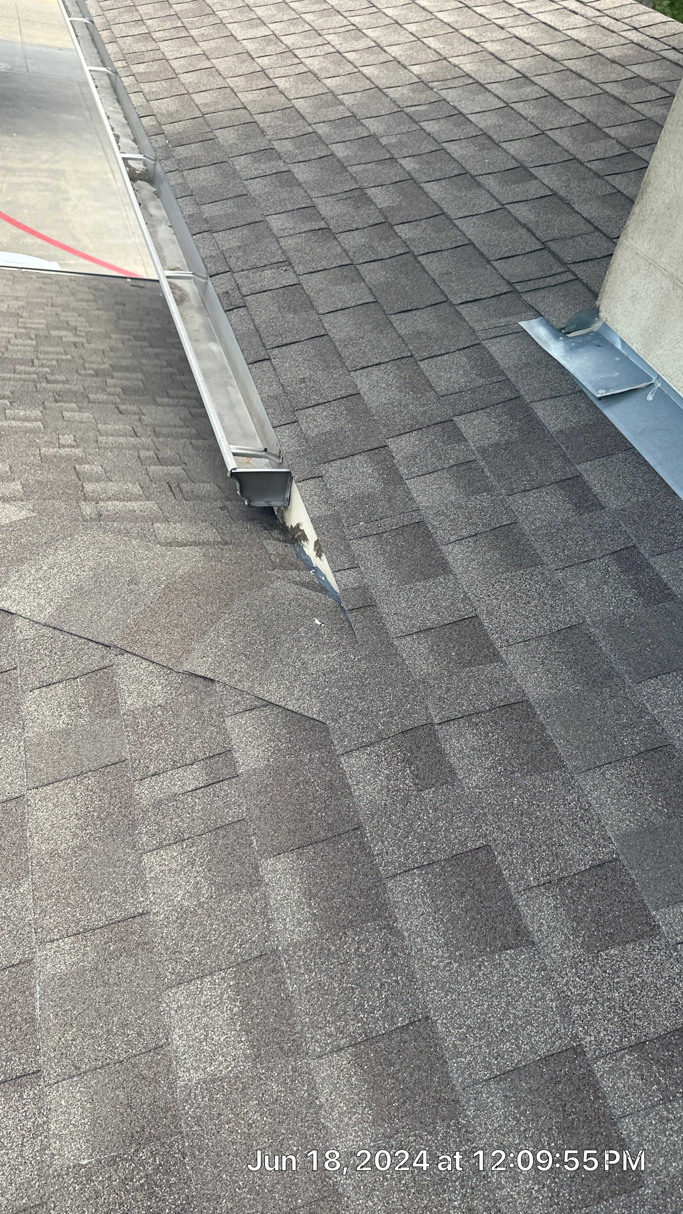 Roof Damage  by Zeus Exteriors