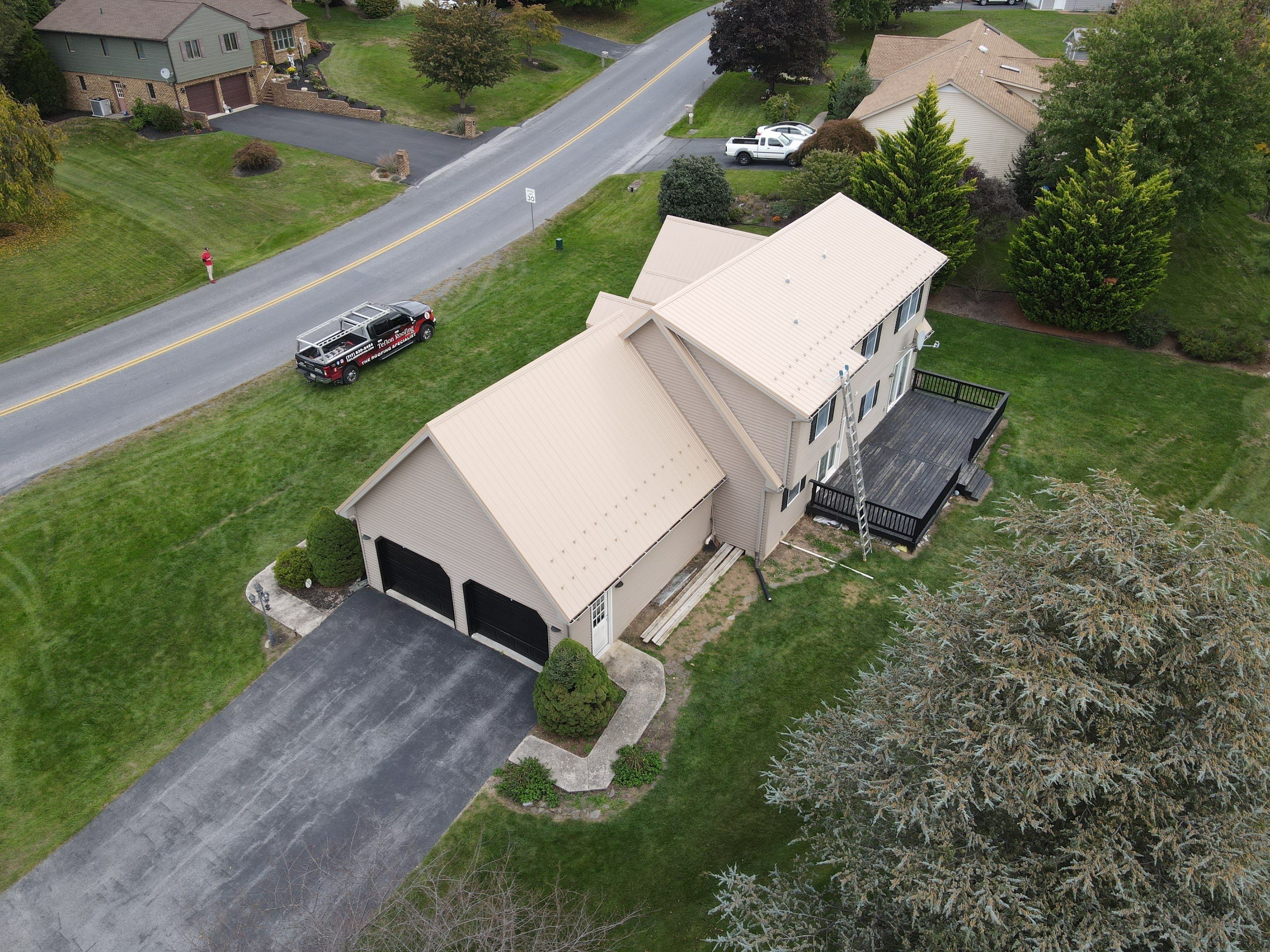 Tan Azm panel by Teflon Roofing