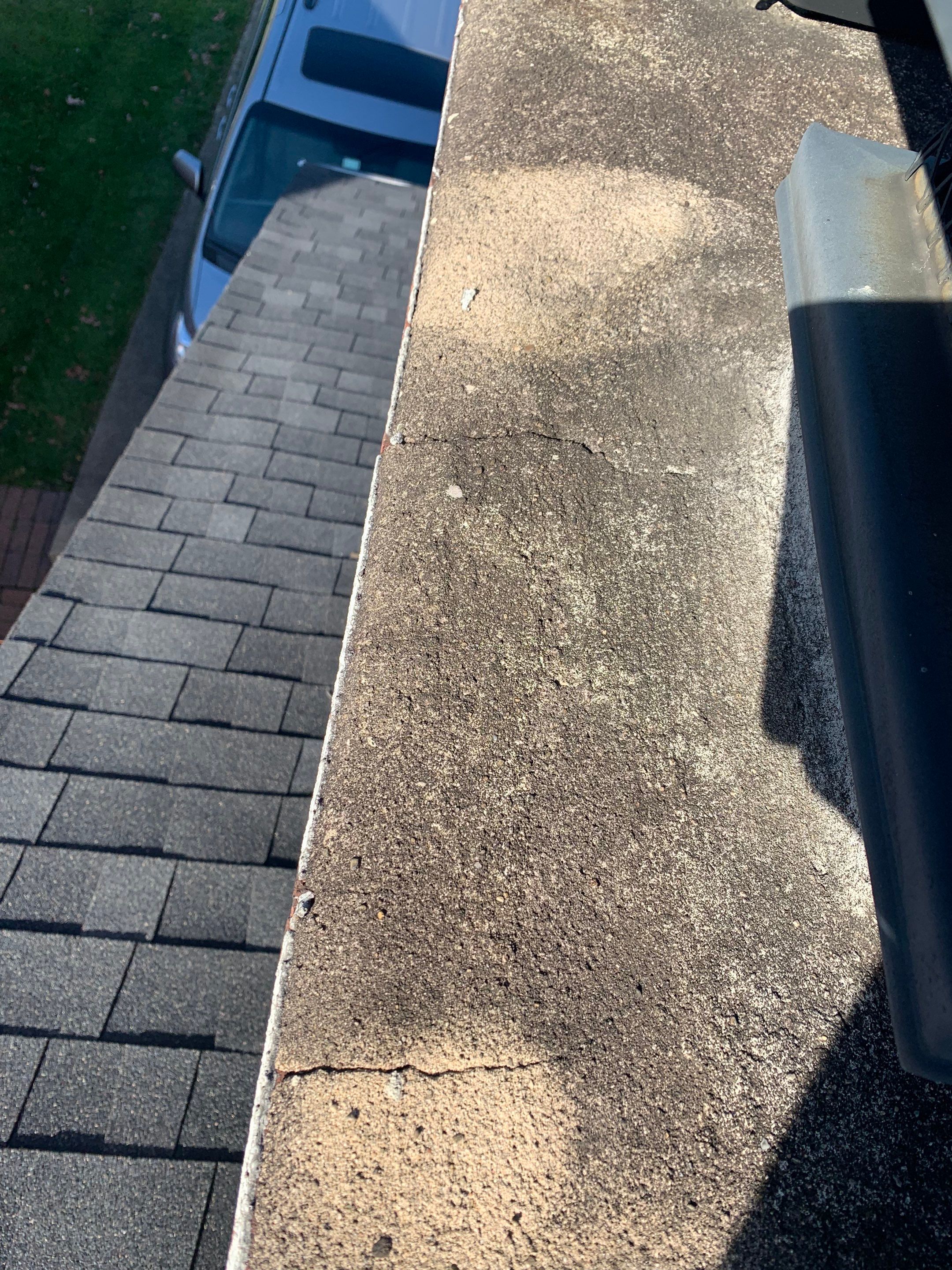 Residential Roofing Repair Chimney Flashing and Cap by Secure Construction Company Inc