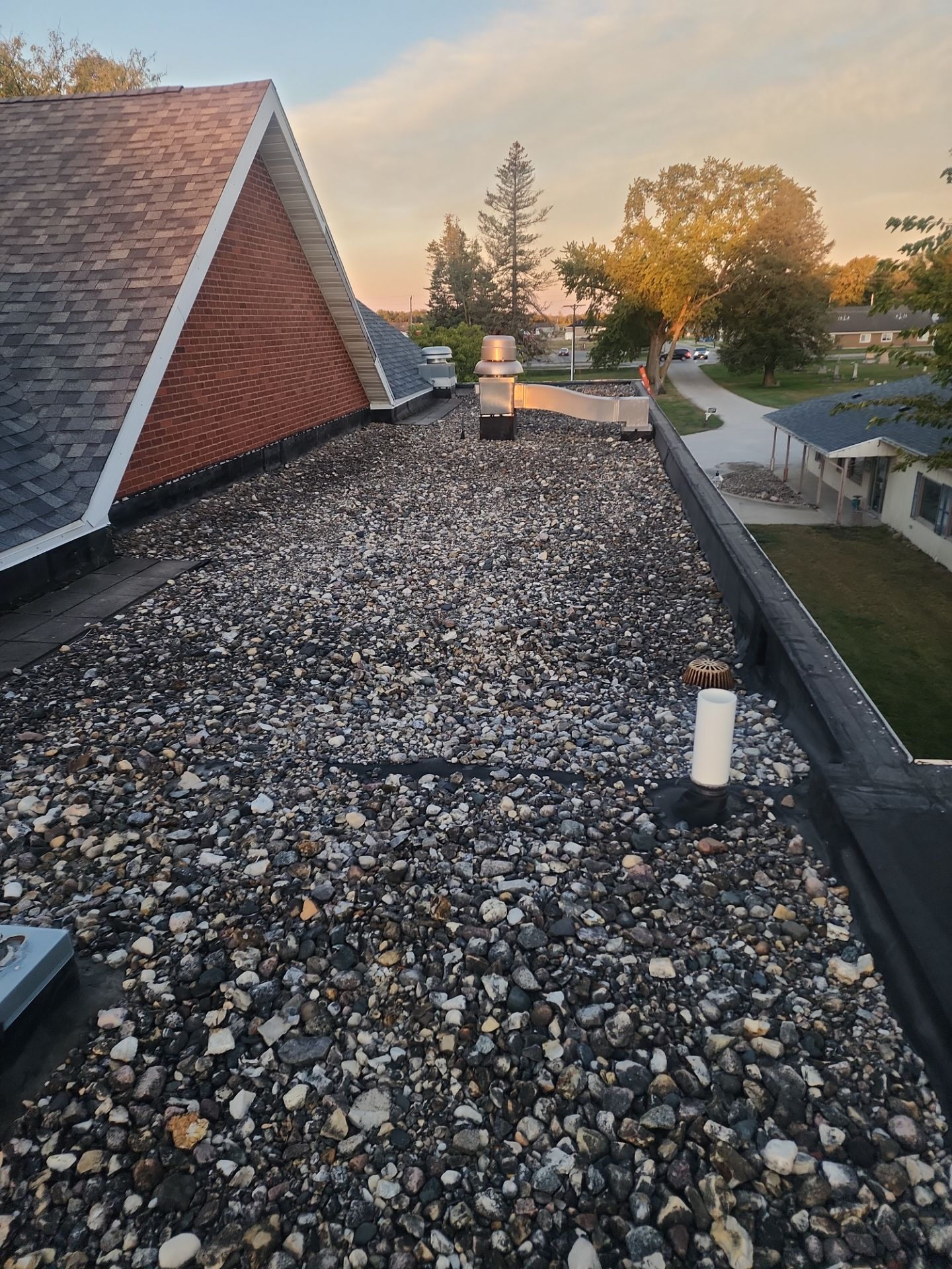 North Lawn Cemetery  by Grell Roofing