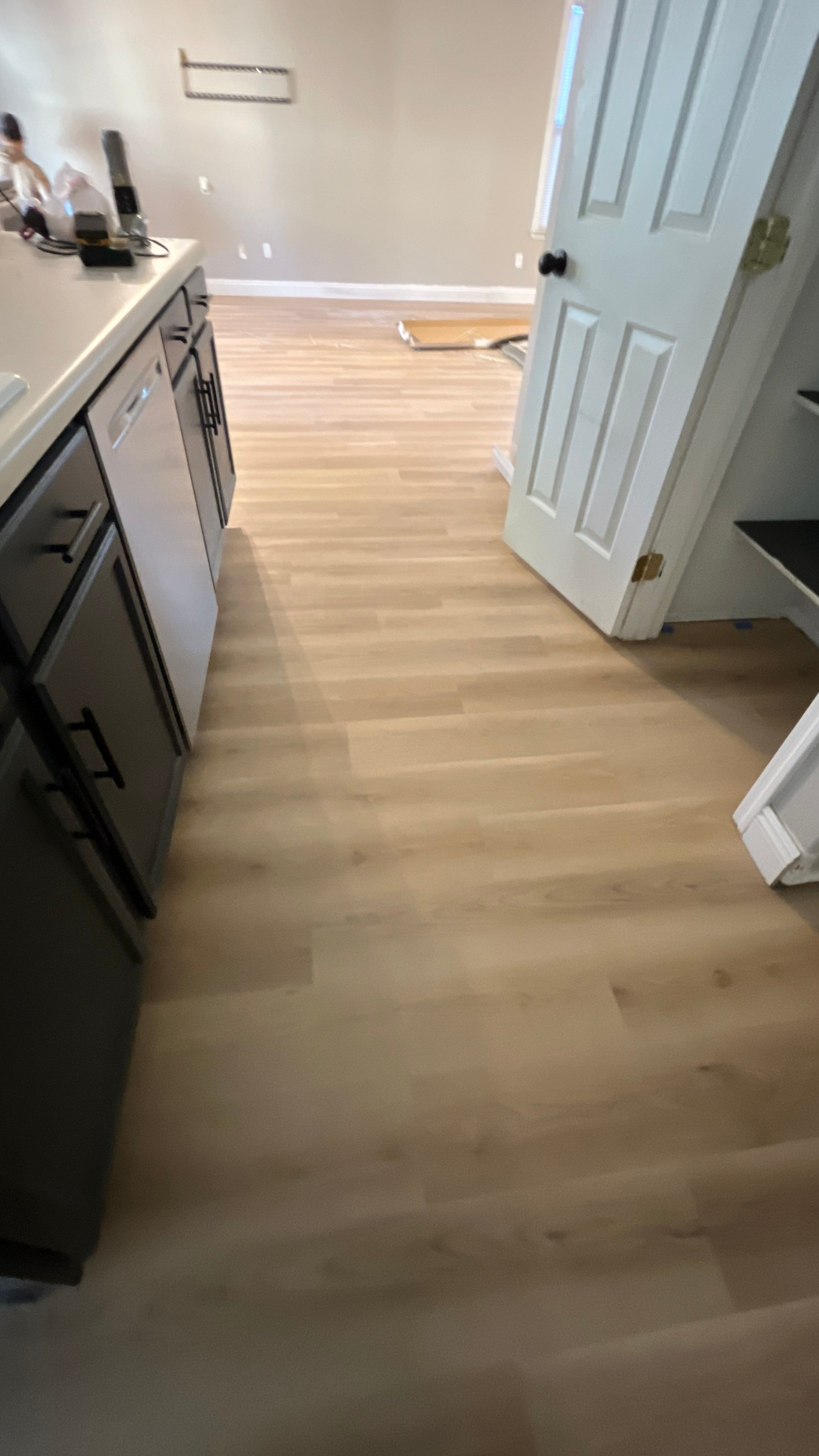 Flooring Installation using Luxury Vinyl Plank by Footprints Floors of Chandler 