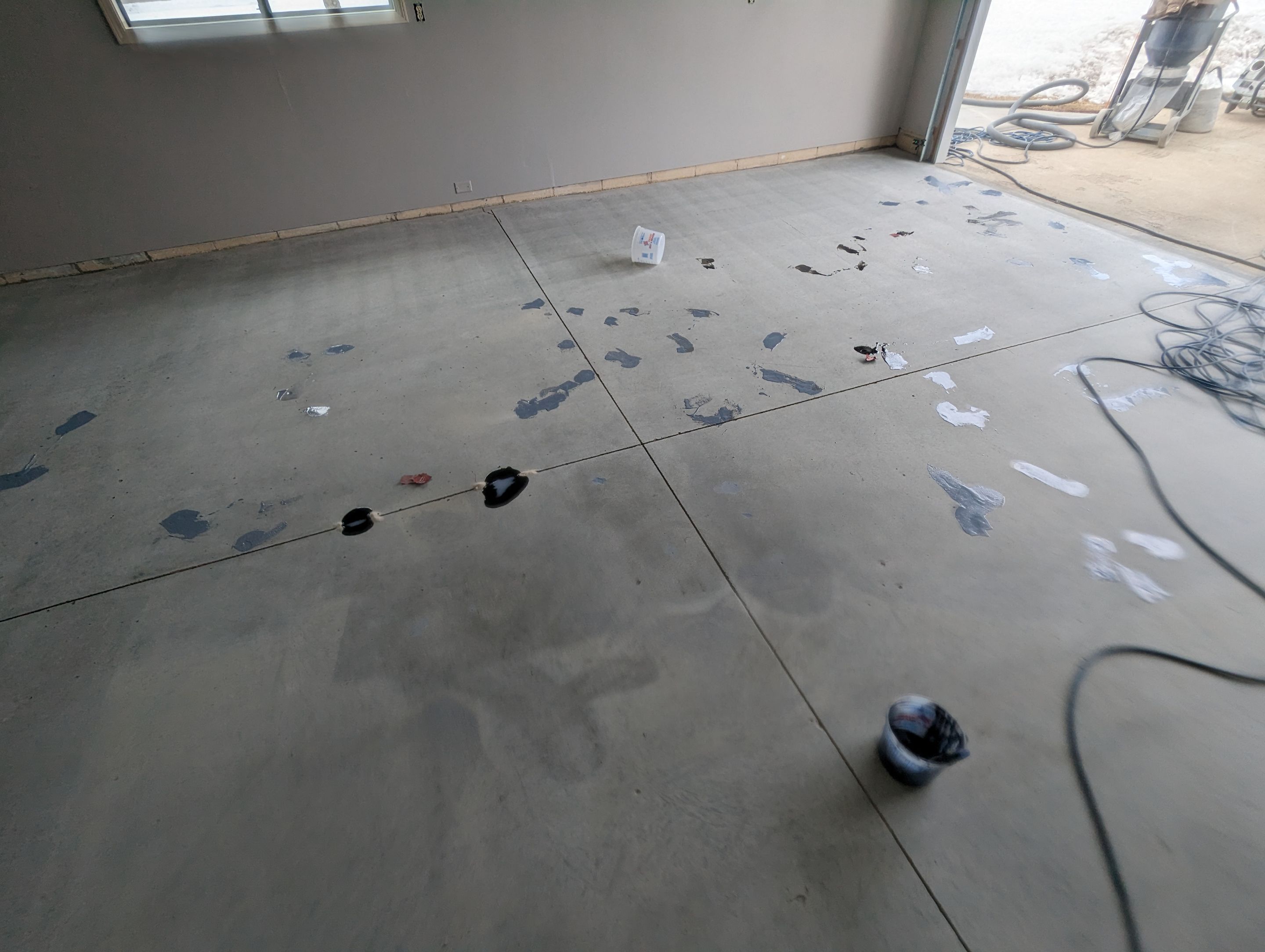 Garage using Mediterranean by Select Painting, Coatings & Garage Cabinets