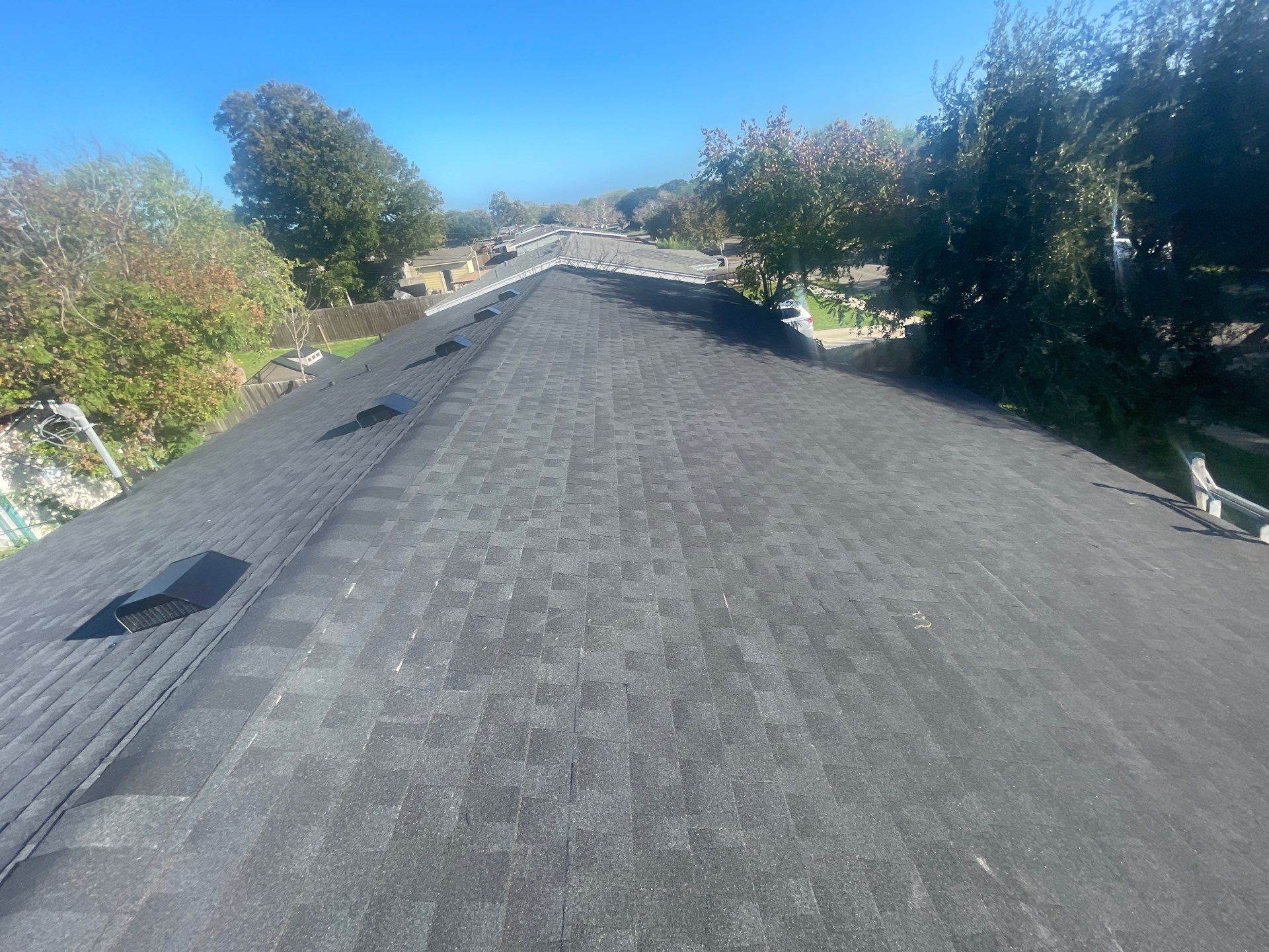 Residential Roofing Installation using GAF HDZ Charcoal by Lighthouse Roofing
