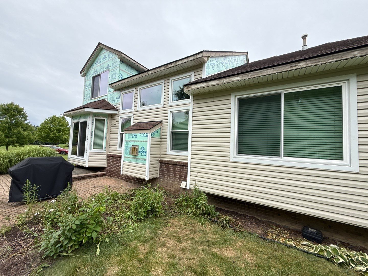 Siding Replacement using Alside D4 Odyssey-Plus Dutchlap Tuscan Clay by 180 Contractors