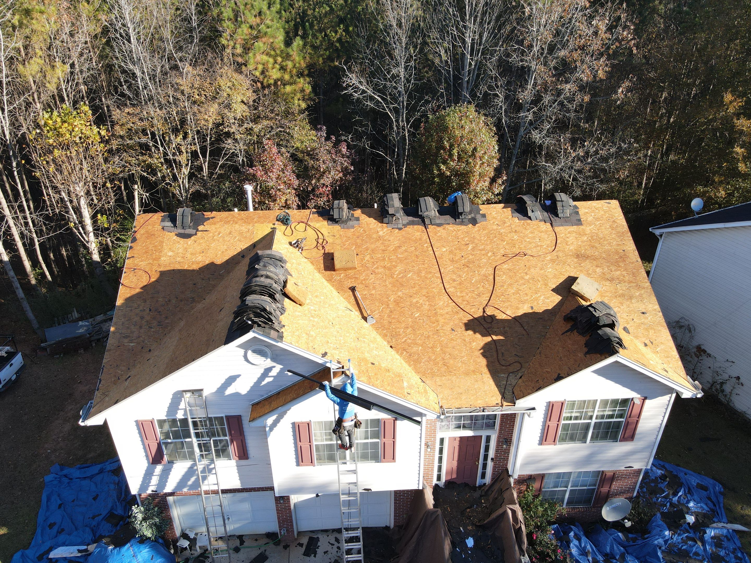 Residential Roofing Installation using Owens Corning by Inspector Roofing and Restoration