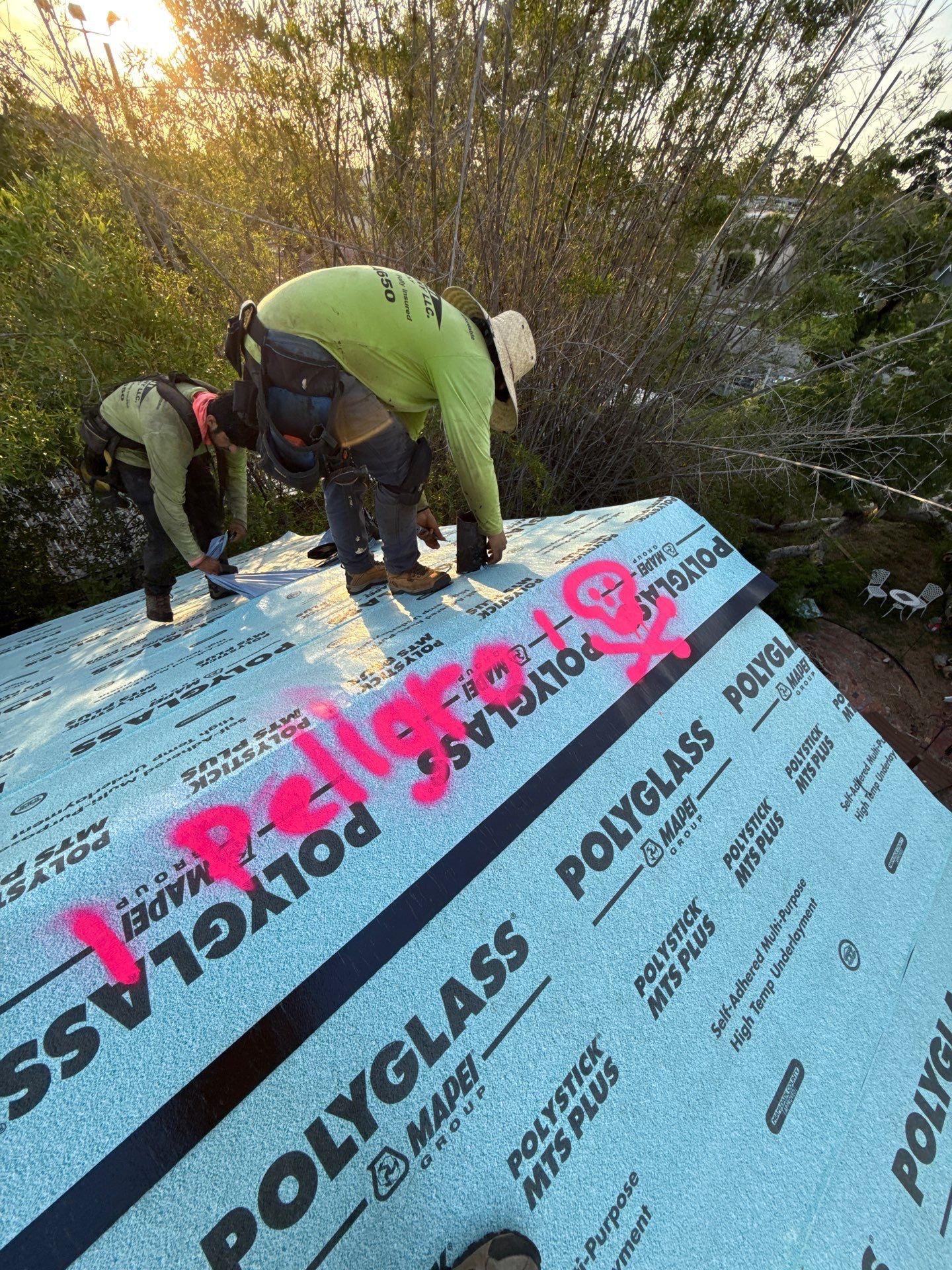 Project in St. Petersburg by Mitchell Roofing Company LLC