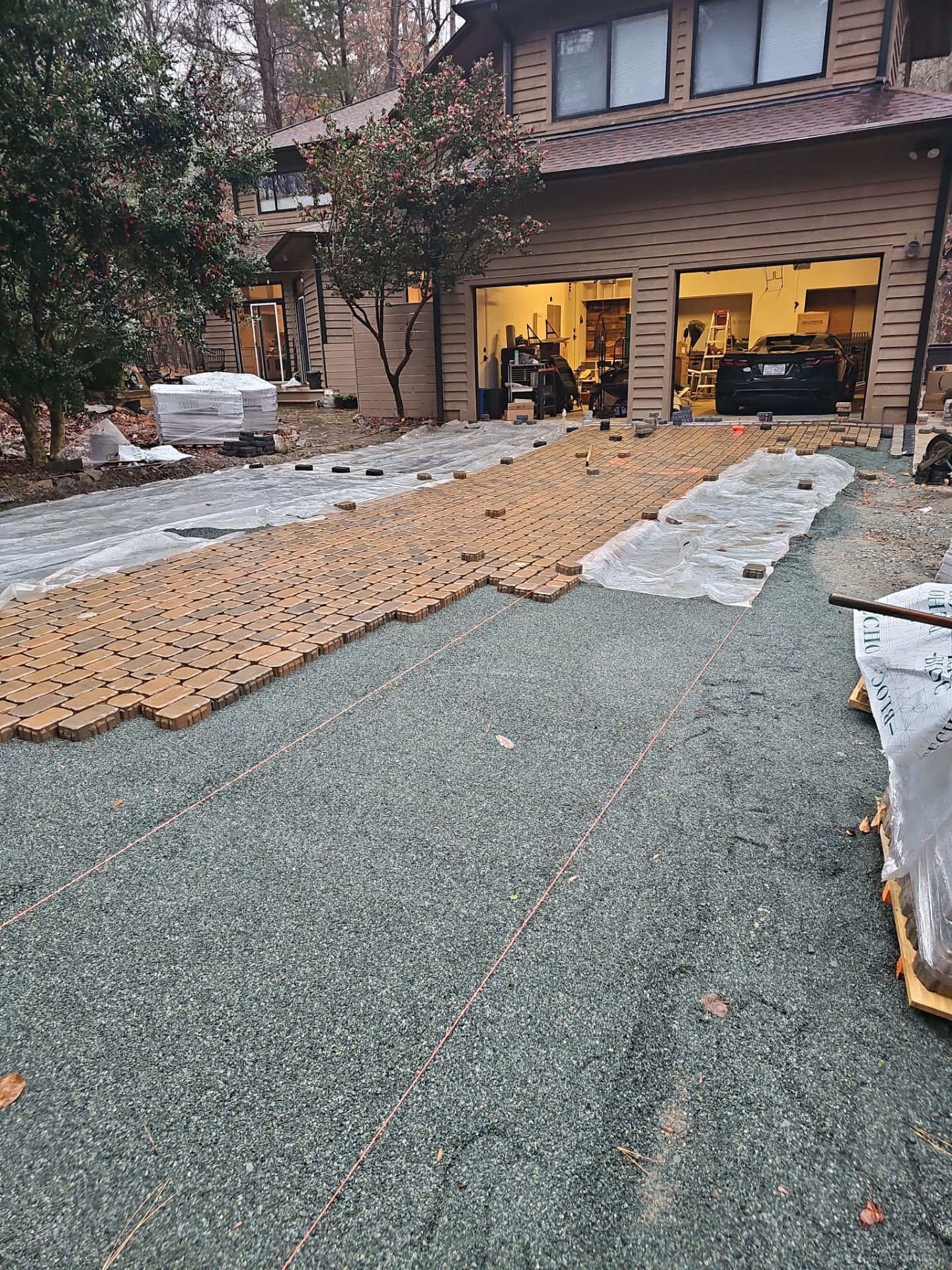 Permeable Paver & Sauna Build by Billy Weatherspoon Contractor