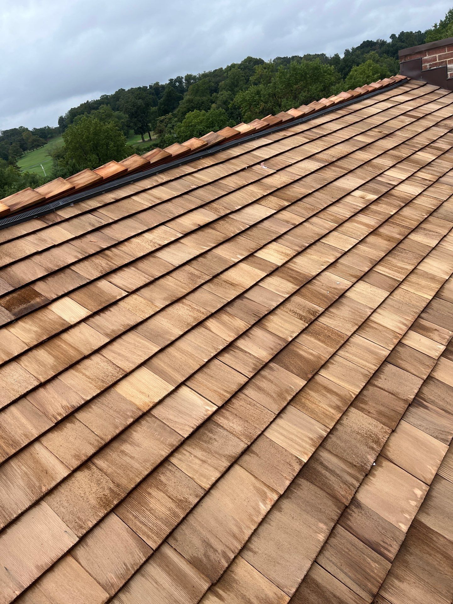 Arlington: Residential Roof Replacement with Perfection CCA-Treated Cedar Shakes by RM Banning, Inc.