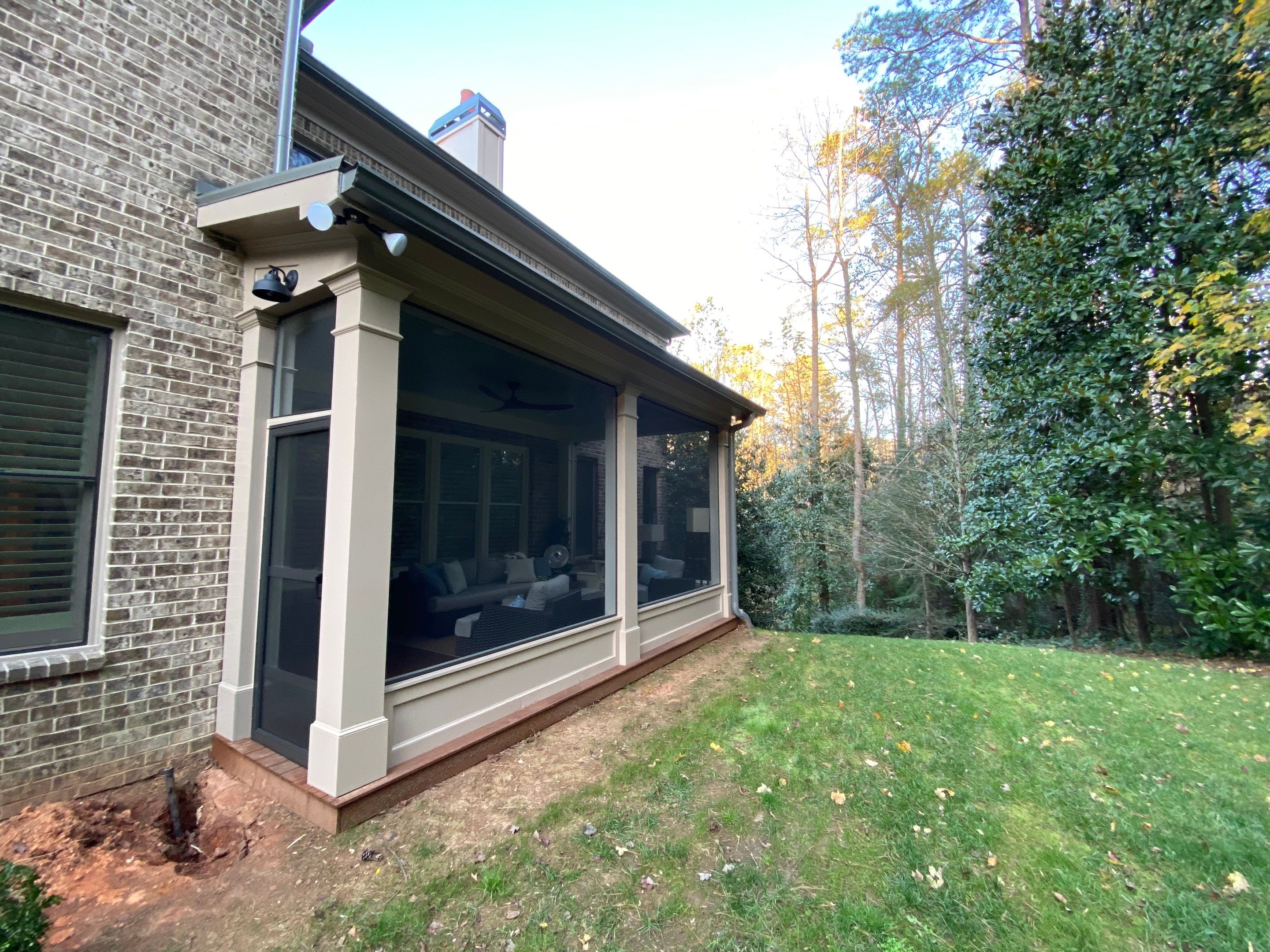 Custom Screened Porch and Deck Installation in Atlanta by Swift Home Renovations
