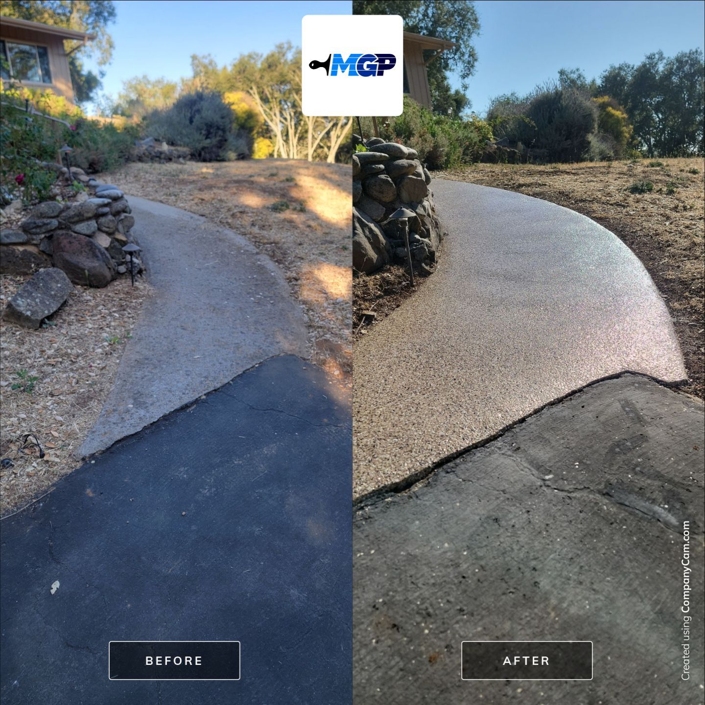 front porch using Penntek by MGP Coatings