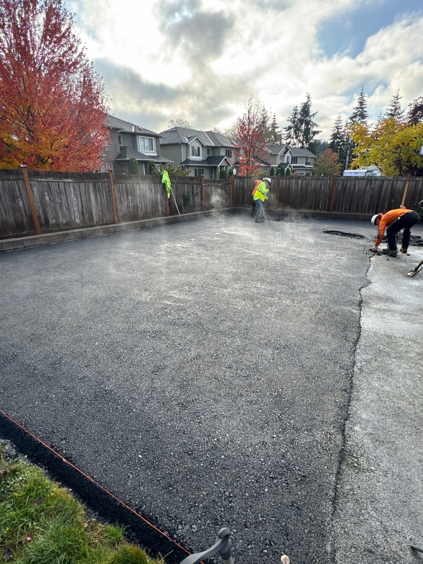 Retaining Wall & Asphalt Patch | Lynnwood  by Jireh Asphalt & Concrete Inc 