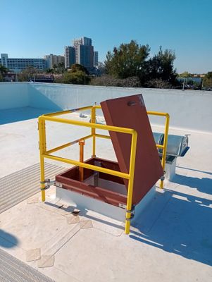 Commercial TPO Membrane Roof Installation at Pinecrest Educational Facility