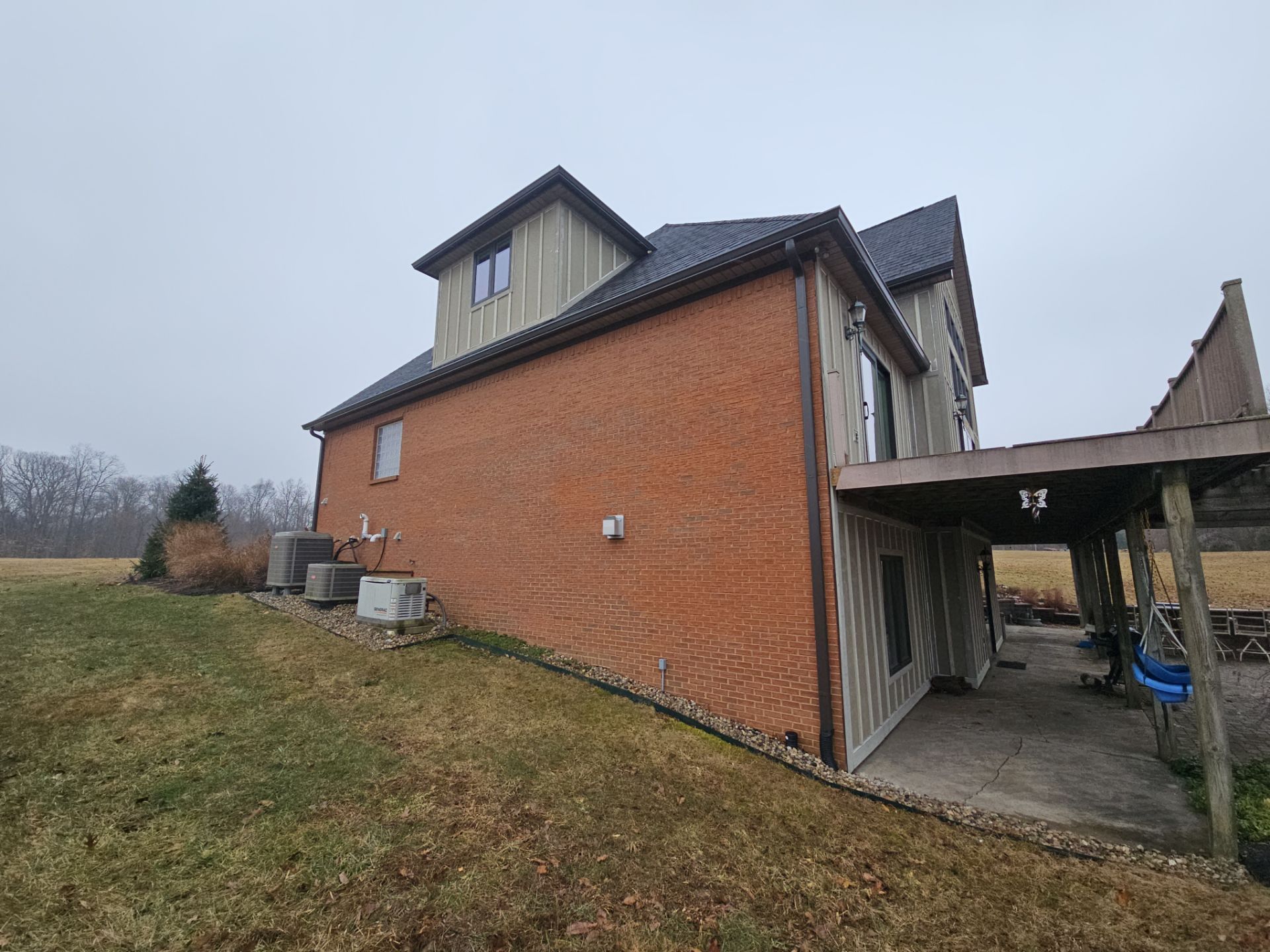 Siding Installation using James Hardie Board & Batten and James Hardie Shakes by Koontz Construction