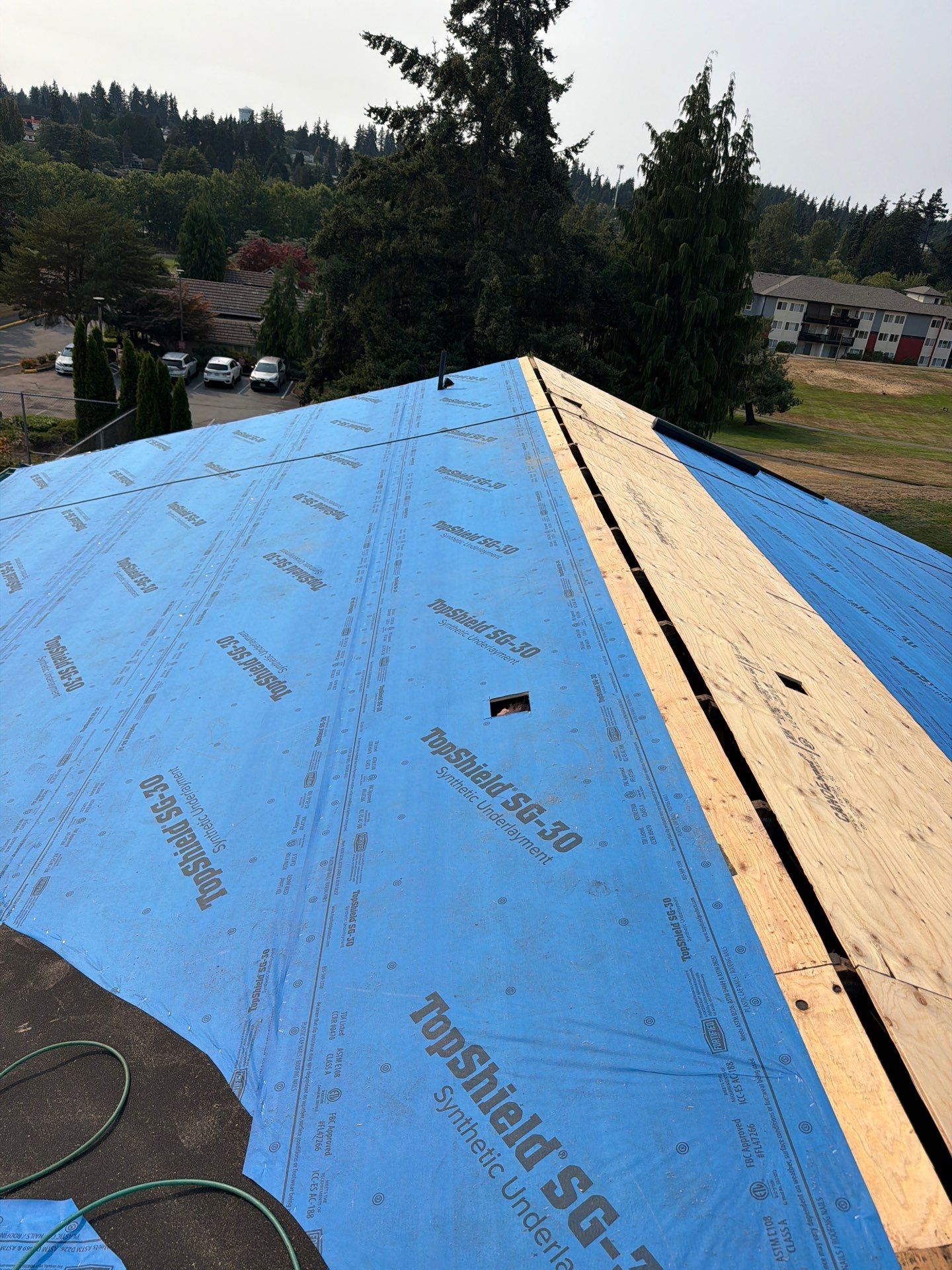 Residential Roofing Installation using GAF HDZ Shingles by Roofing Formula LLC