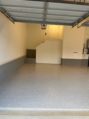 Garage Floor Coating using Palomino