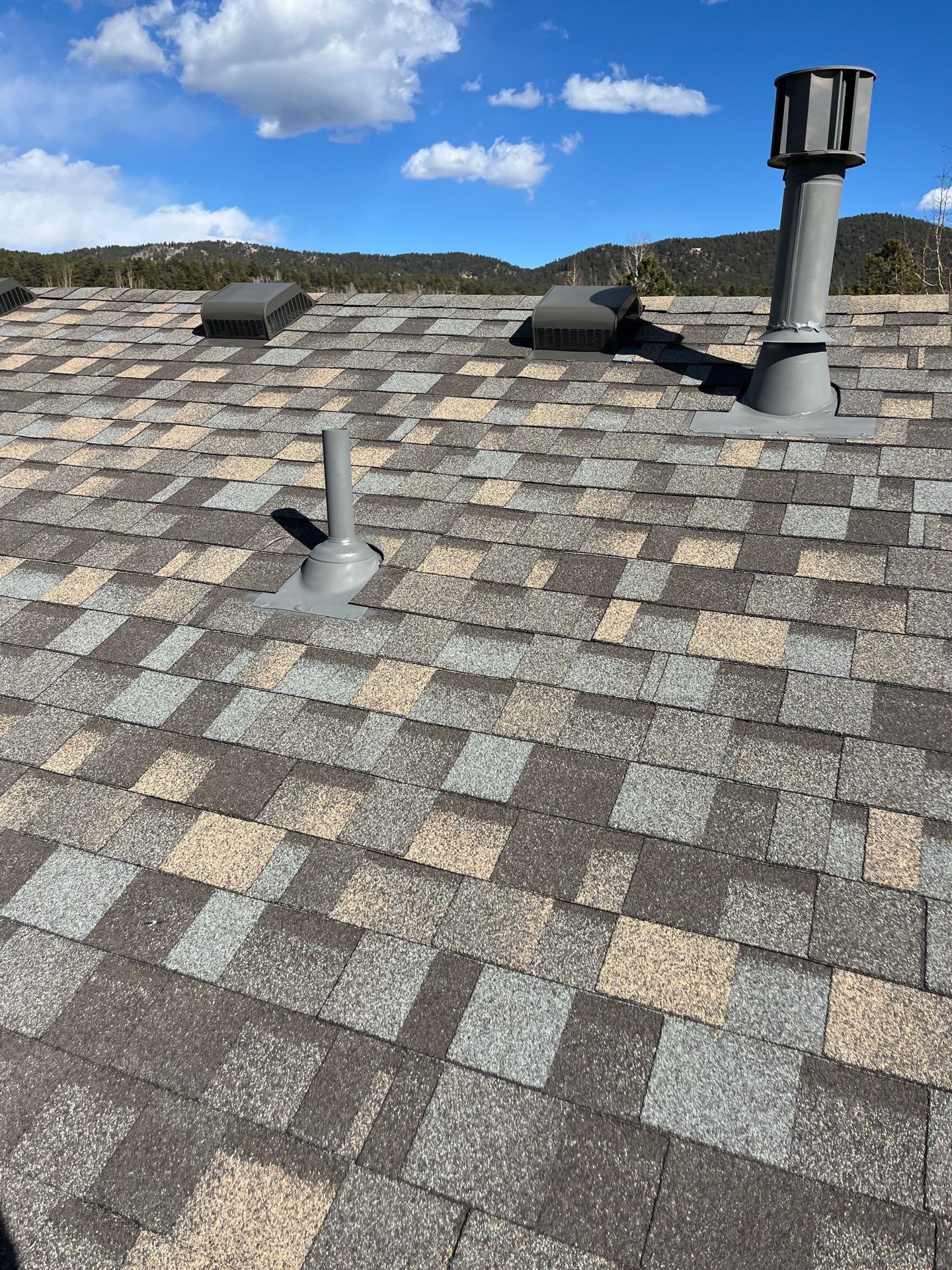 Columbine Village, Woodland Park CO - Roof Replacement by Petrali Roofing