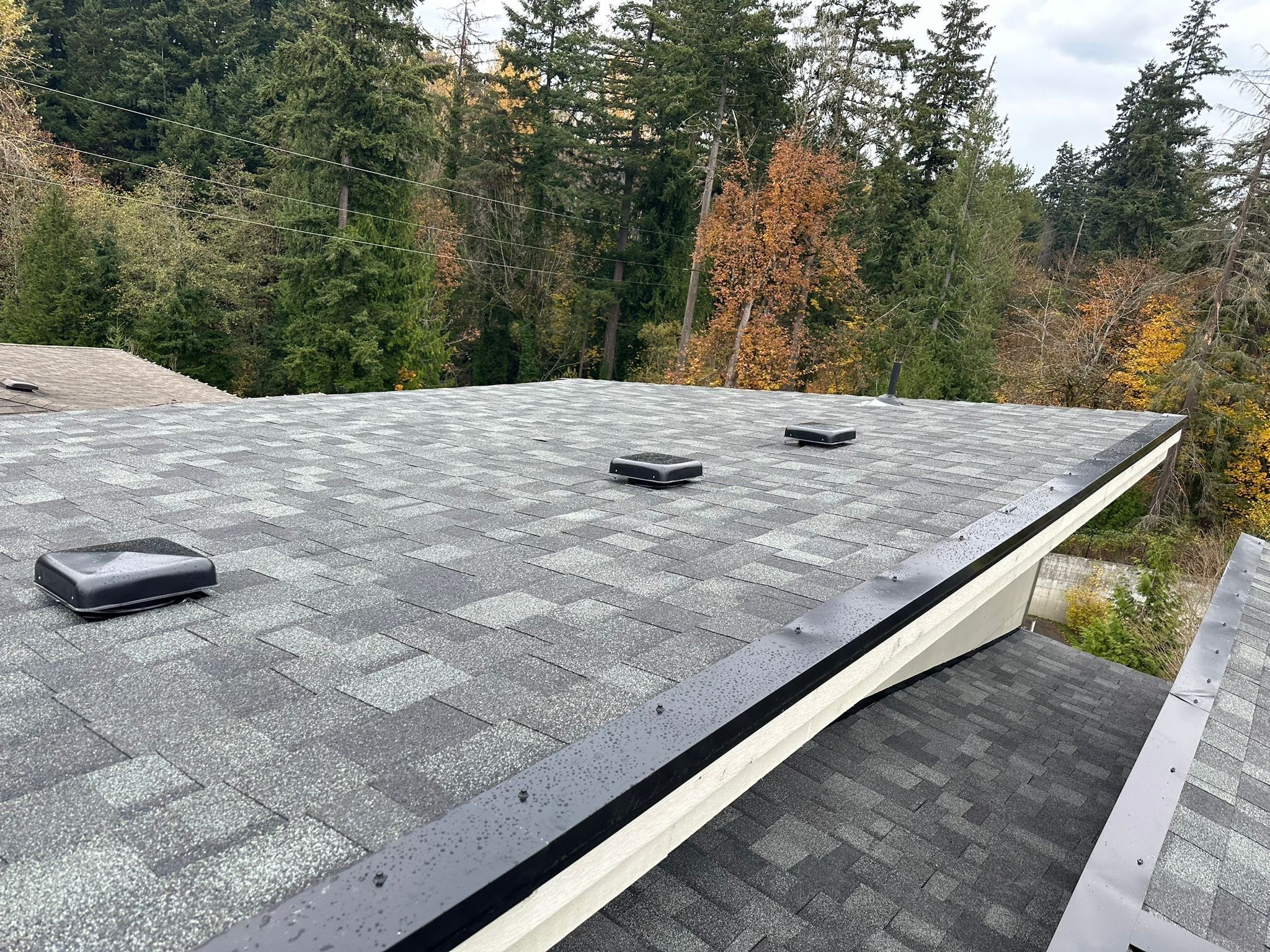Residential Roofing Installation using GAF UHDZ Shingles by Roofing Formula LLC
