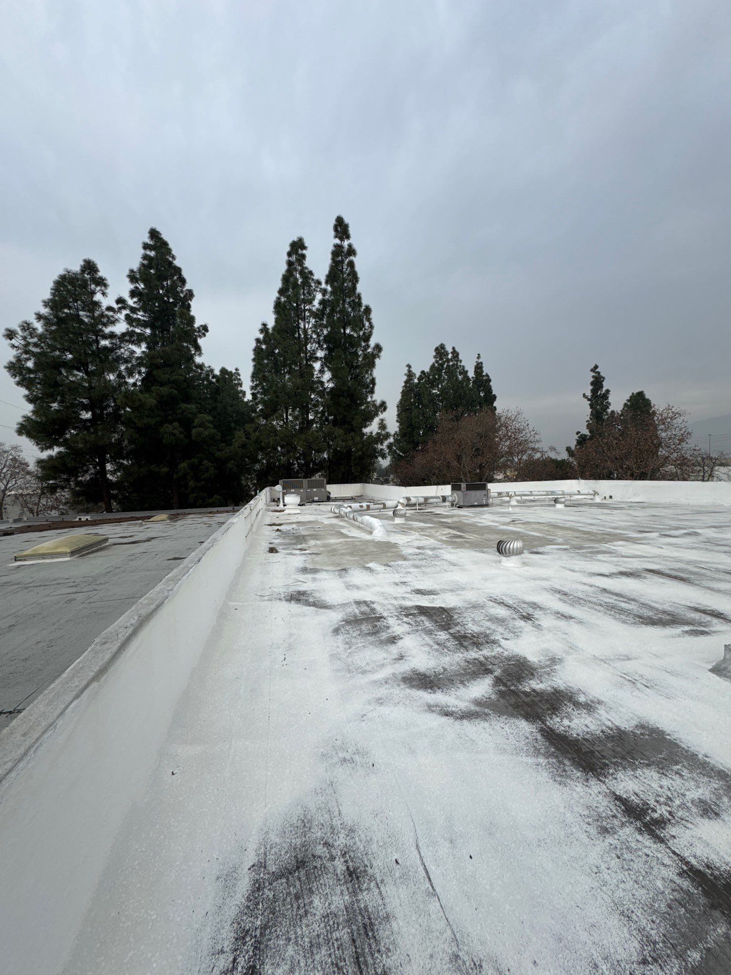 Silicone Coating - Commercial Property in Irwindale by Hull Brothers Roofing