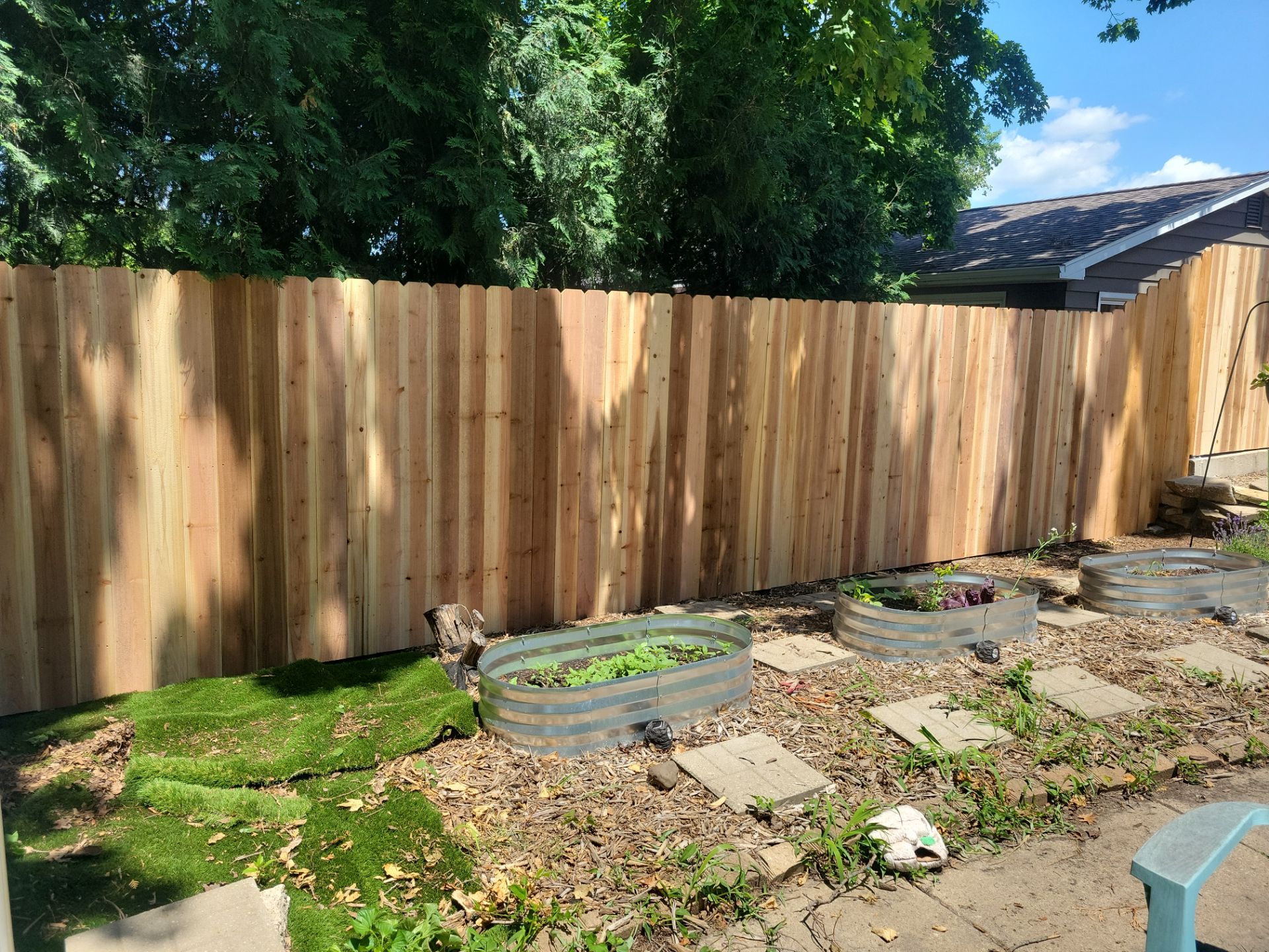 Project in Cedar Falls by Perfect Picket Fence and Stain