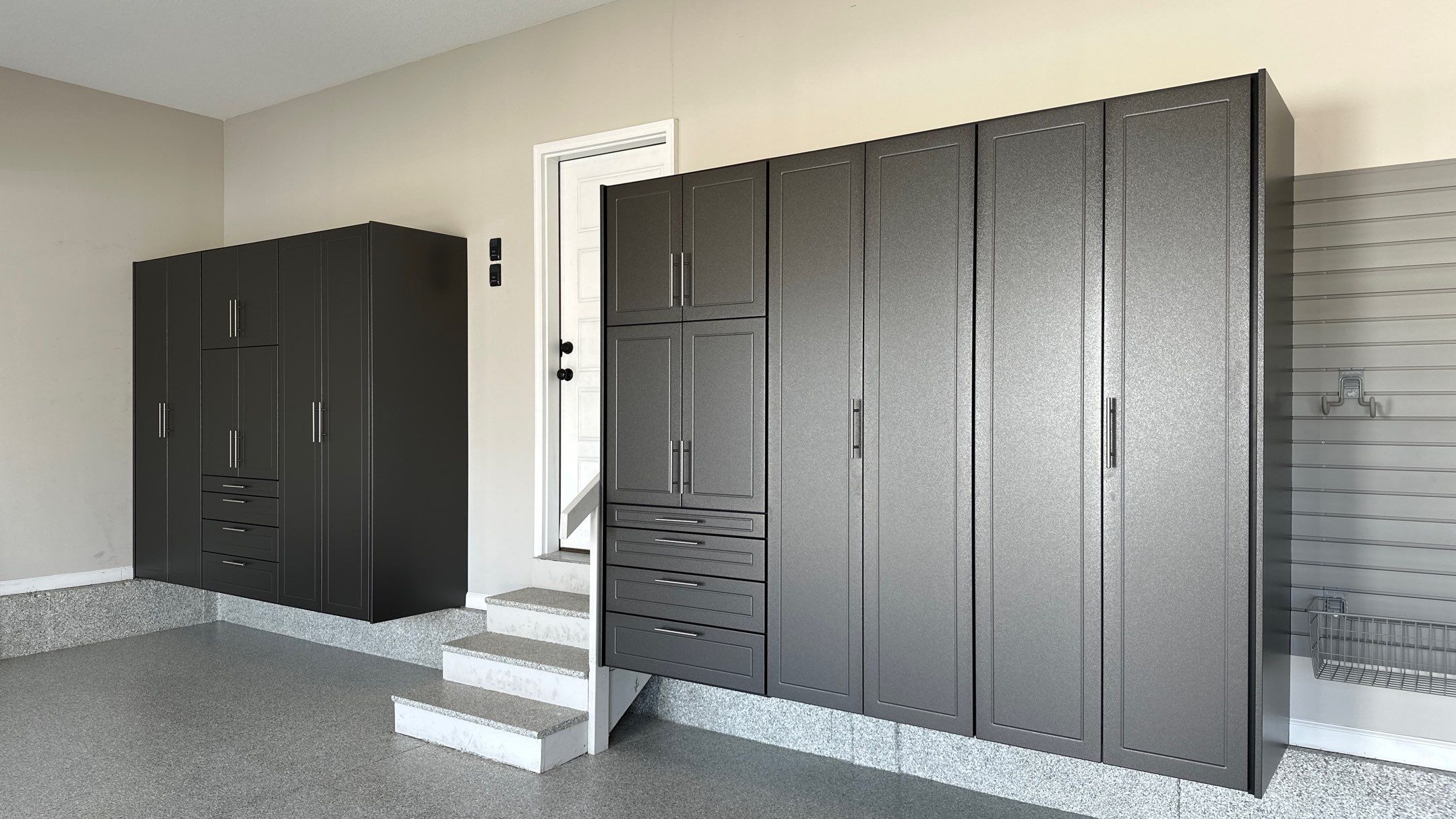 Denise P. upgraded her garage with cabinets by Banner Garage