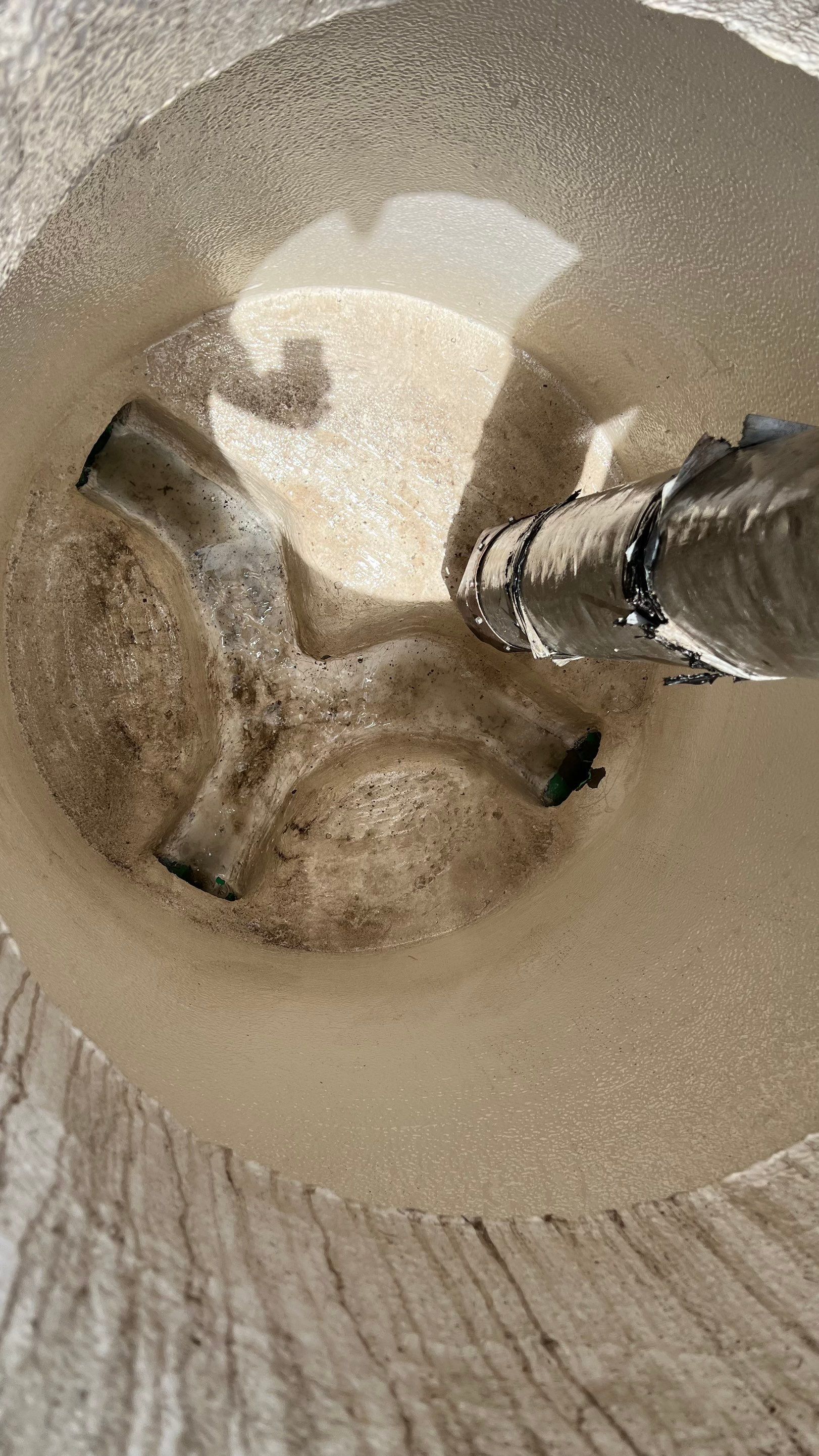 New Construction Sewer System Cleaning by APS Power & Water