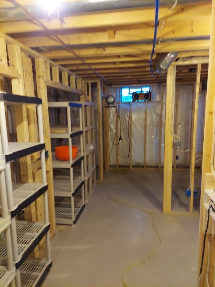 Basement Remodel by Ivy Lea Construction