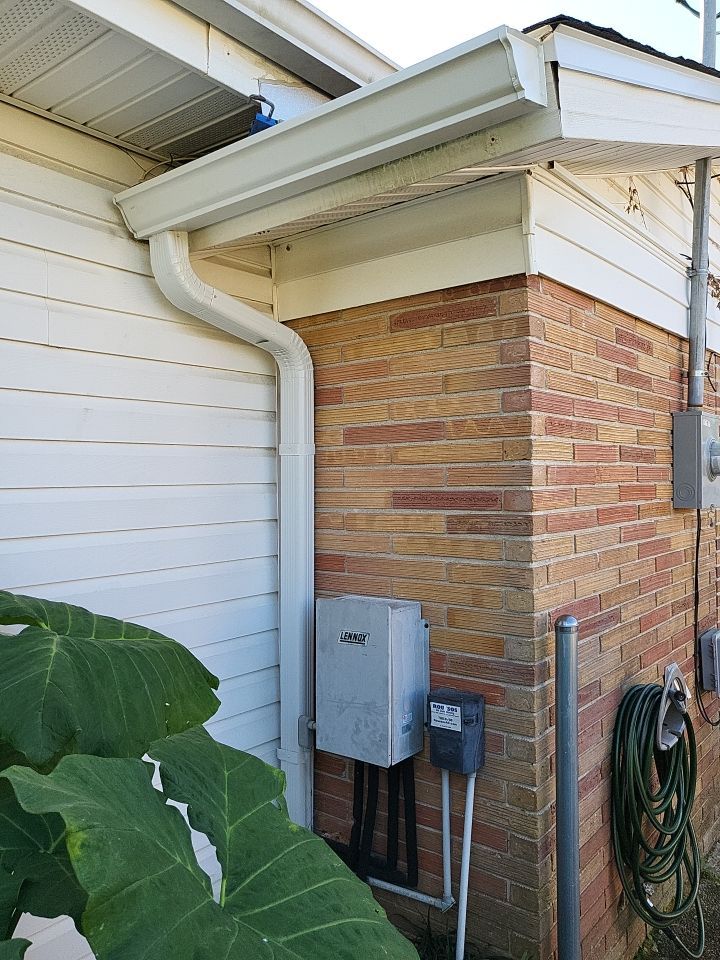 Gutter Installation using K-Style Gutters by Gutter Professors