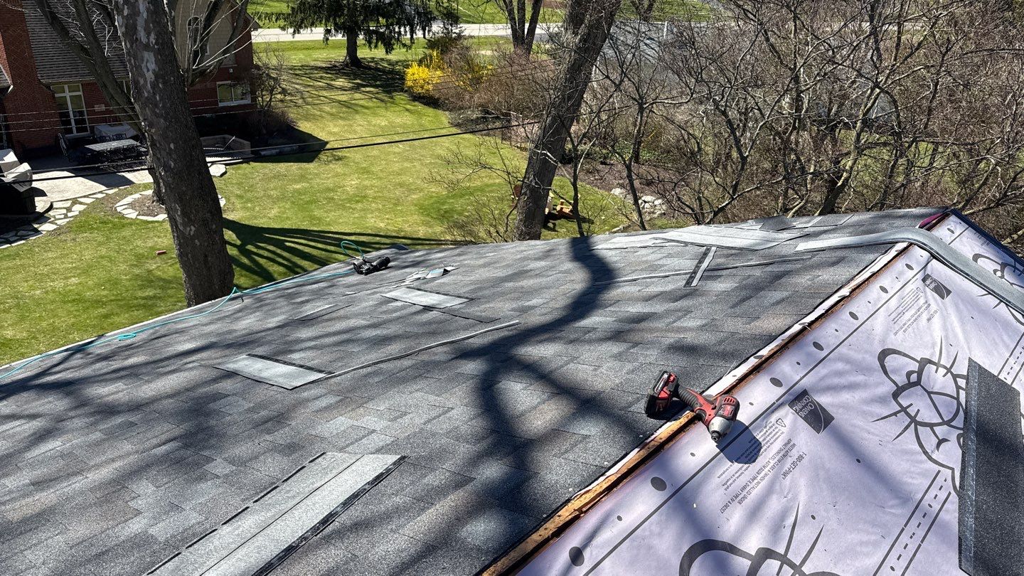 Roof Replacement using Owens Corning Williamsburg Gray by 180 Contractors