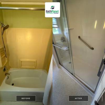 Tub to Shower