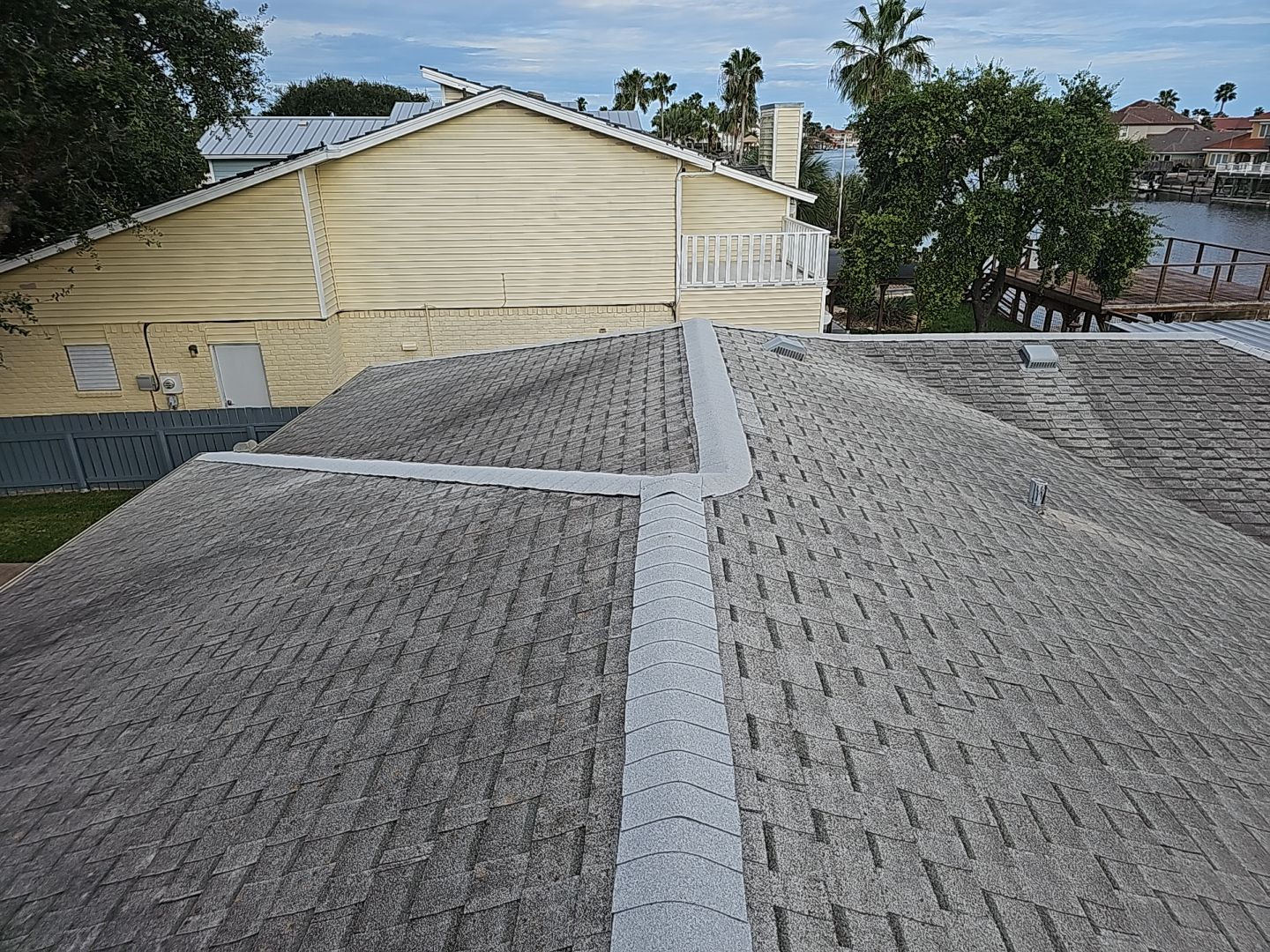 Residential Roofing Installation using GAF HDZ Charcoal by Lighthouse Roofing