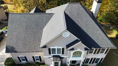 Cumming, GA Roof Replacement CertainTeed Landmark Pro Max Def Charcoal Black