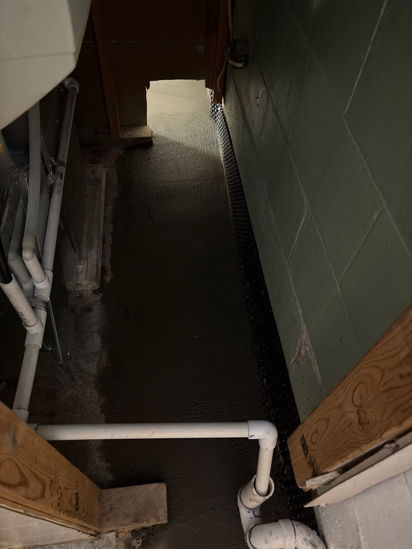 Drain Tile & a Sump Pump for our Property Management Partner by Waterproofing Northeast